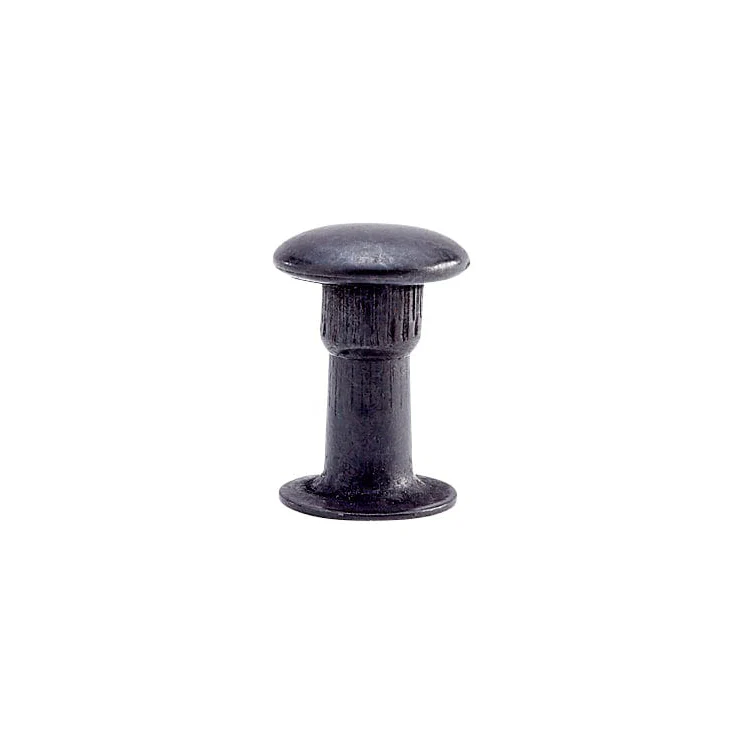 6.5mm Black, Single Cap Jiffy Rivets, 100ct, #NB206S-BLK