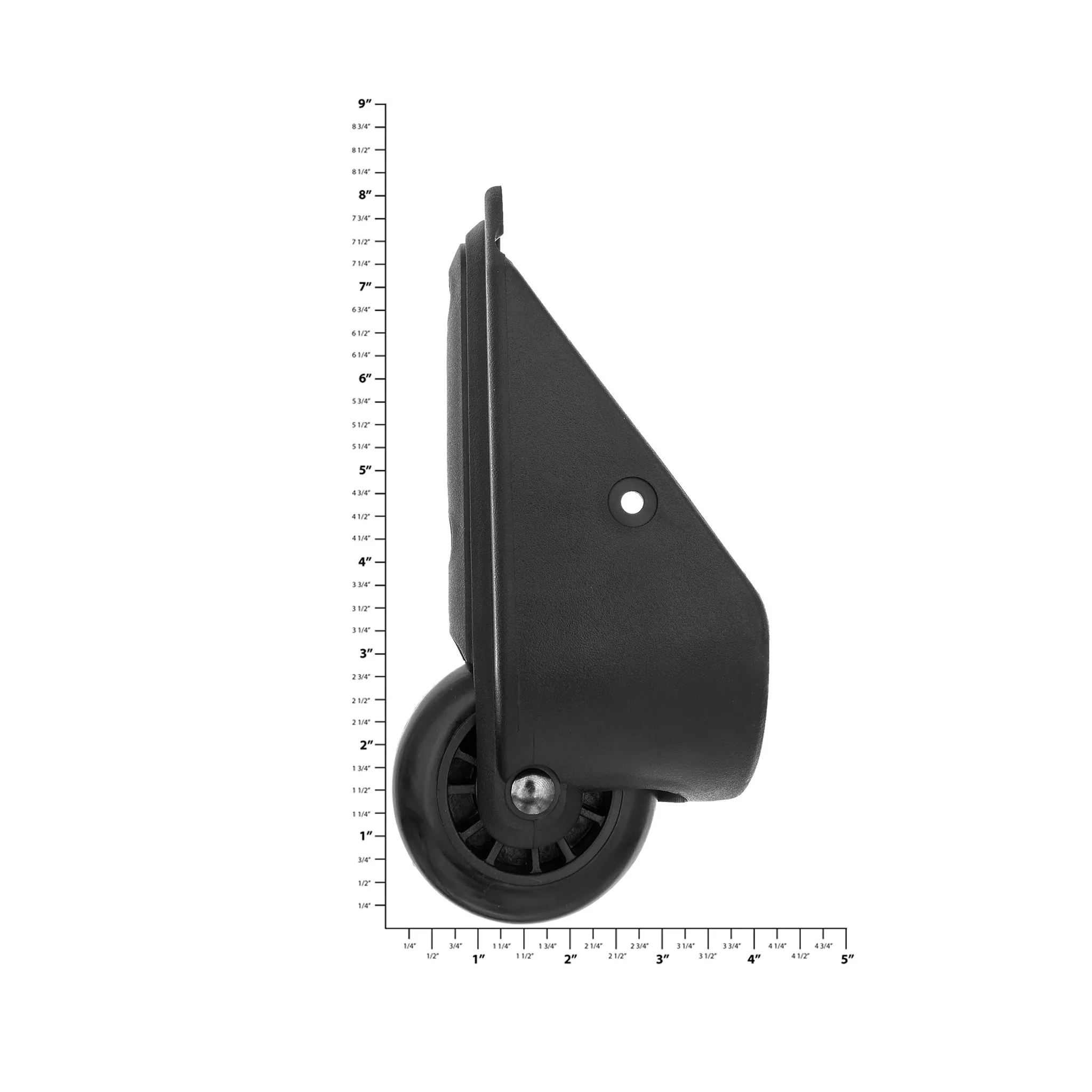4971-7-1-2-black-ball-bearing-wheel-w-housing-pair-plastic-l-3576-1.webp