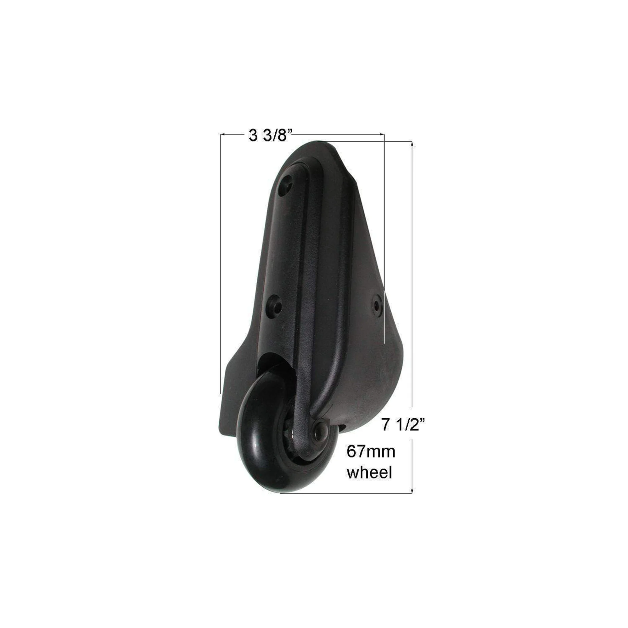 4971-7-1-2-black-ball-bearing-wheel-w-housing-pair-plastic-l-3576-1.webp