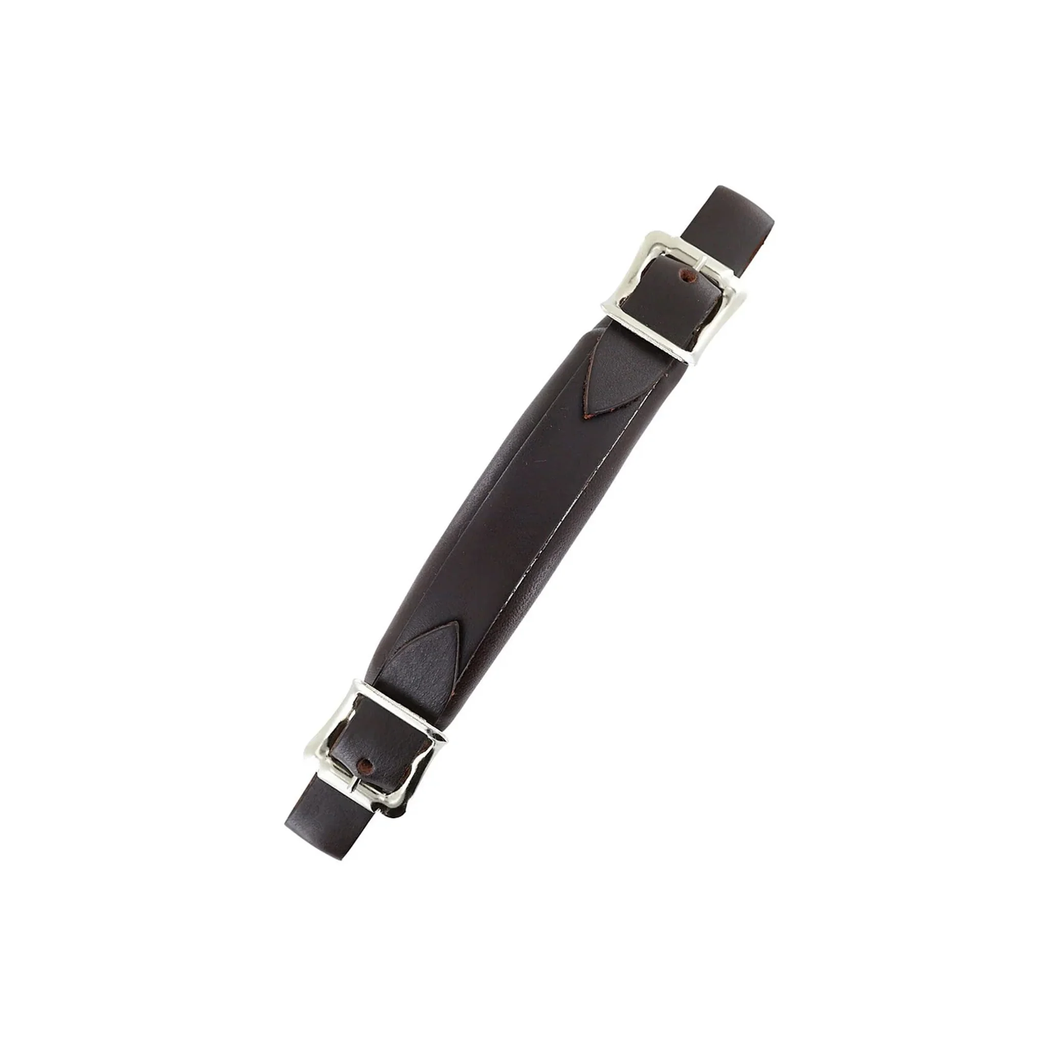 7 1/2" Brown, Emergency Handle, Leather (Steel re-enforced), #L-537-BRO