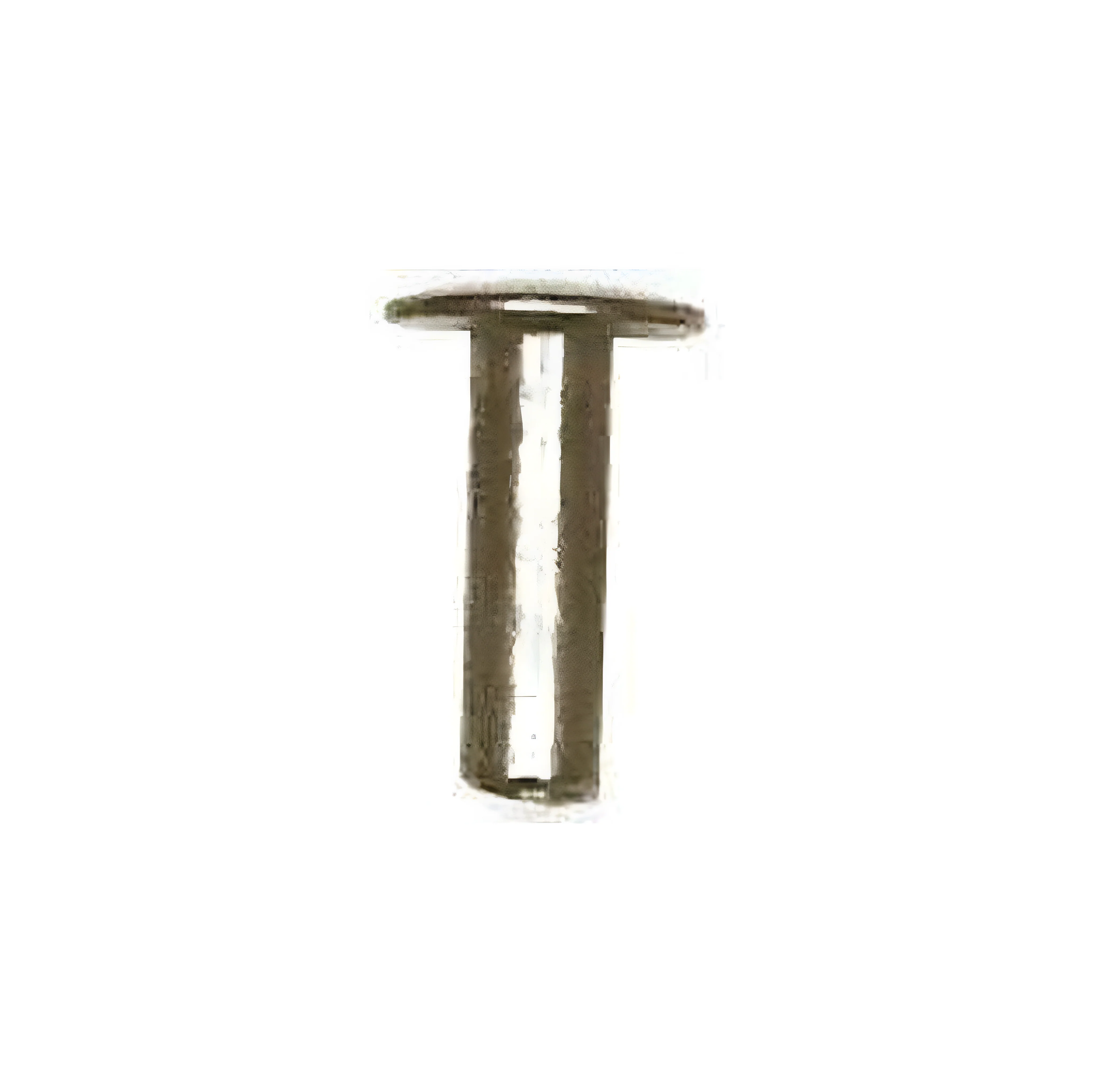 7/16" Brass, Tubular Rivet, Steel - 24 pk, #252-7-16-BP