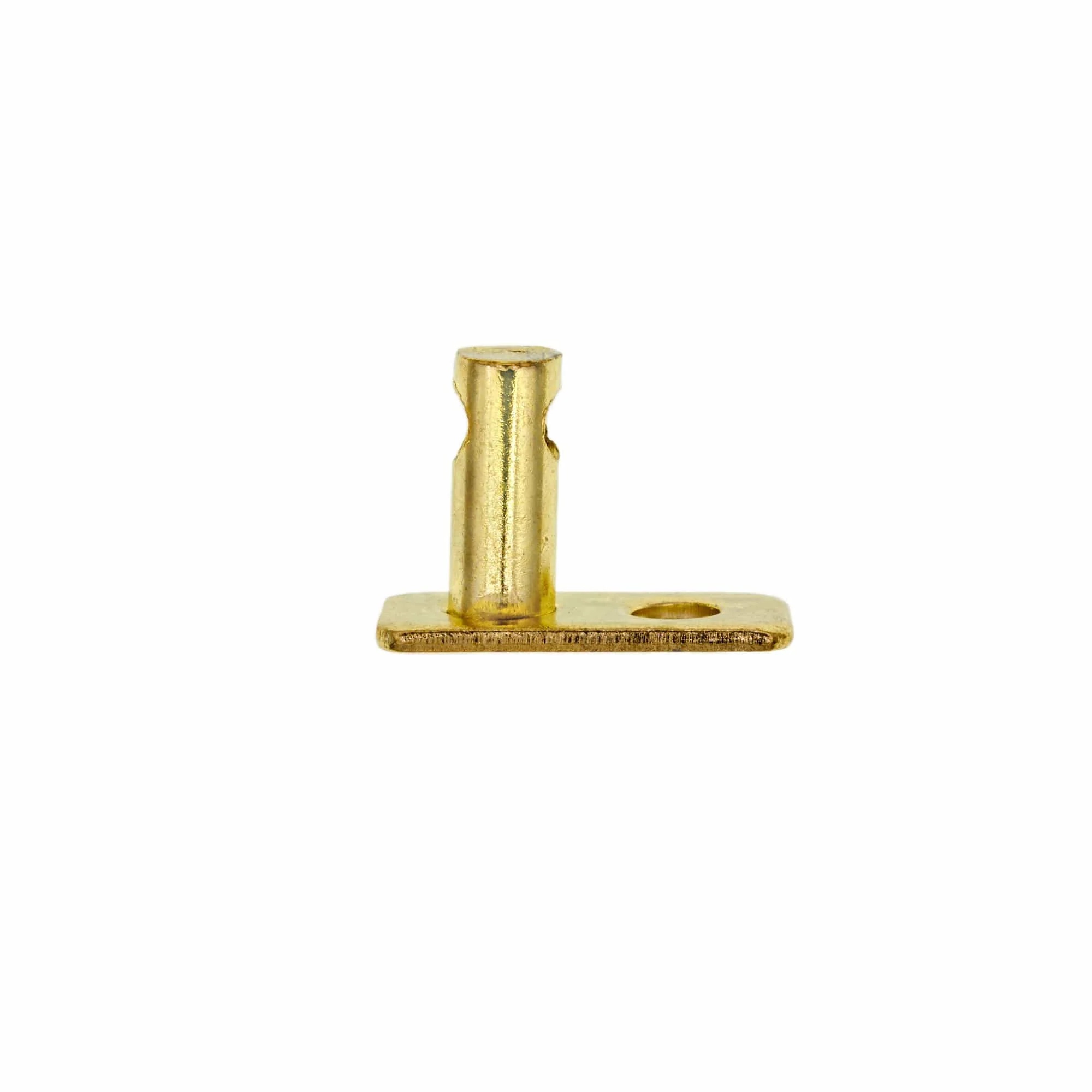 7/8" Brass, Lock Post, Zinc Alloy, #SM-101-BP