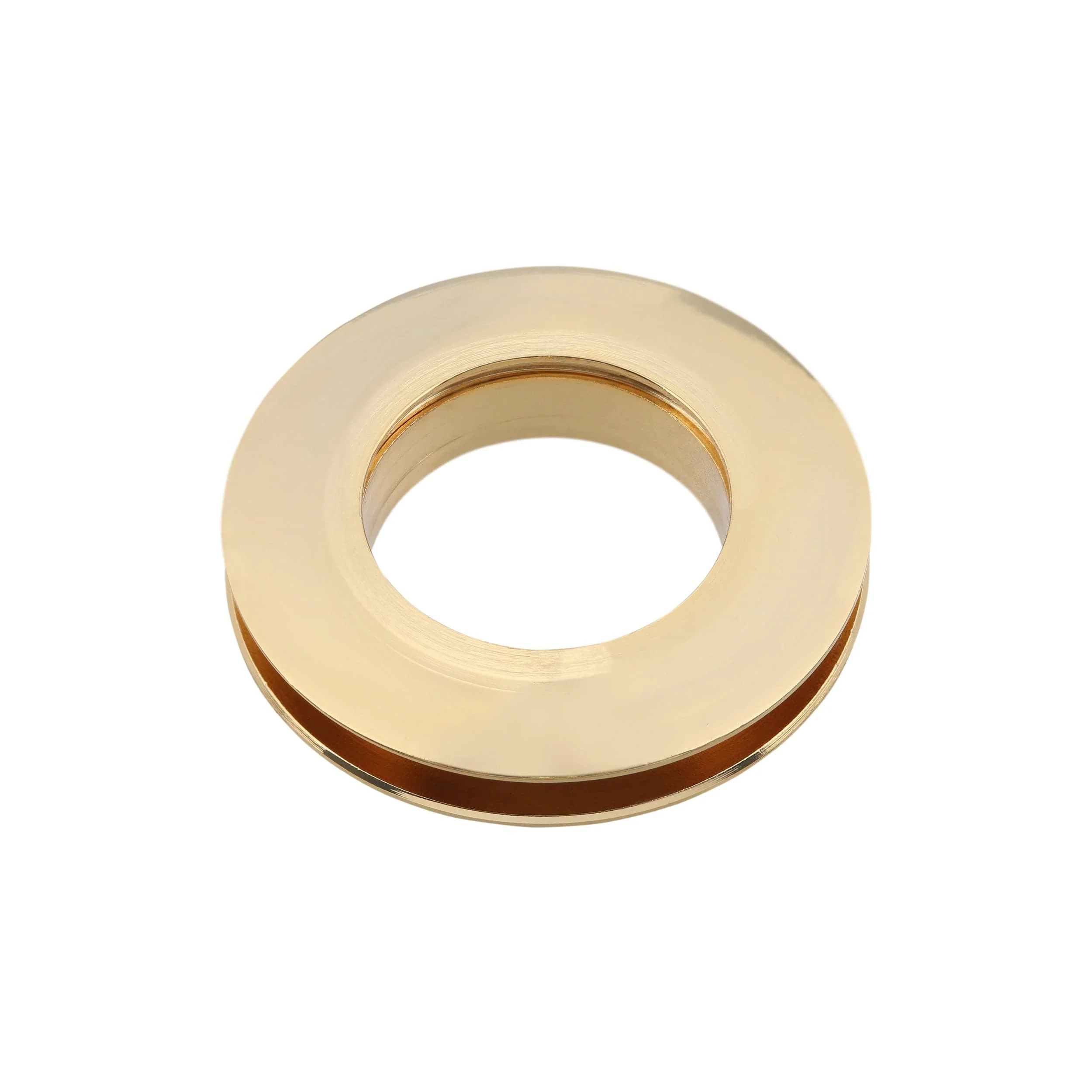 7/8" Gold, Screw Together Eyelet, Solid Brass, #P-2459-GOLD