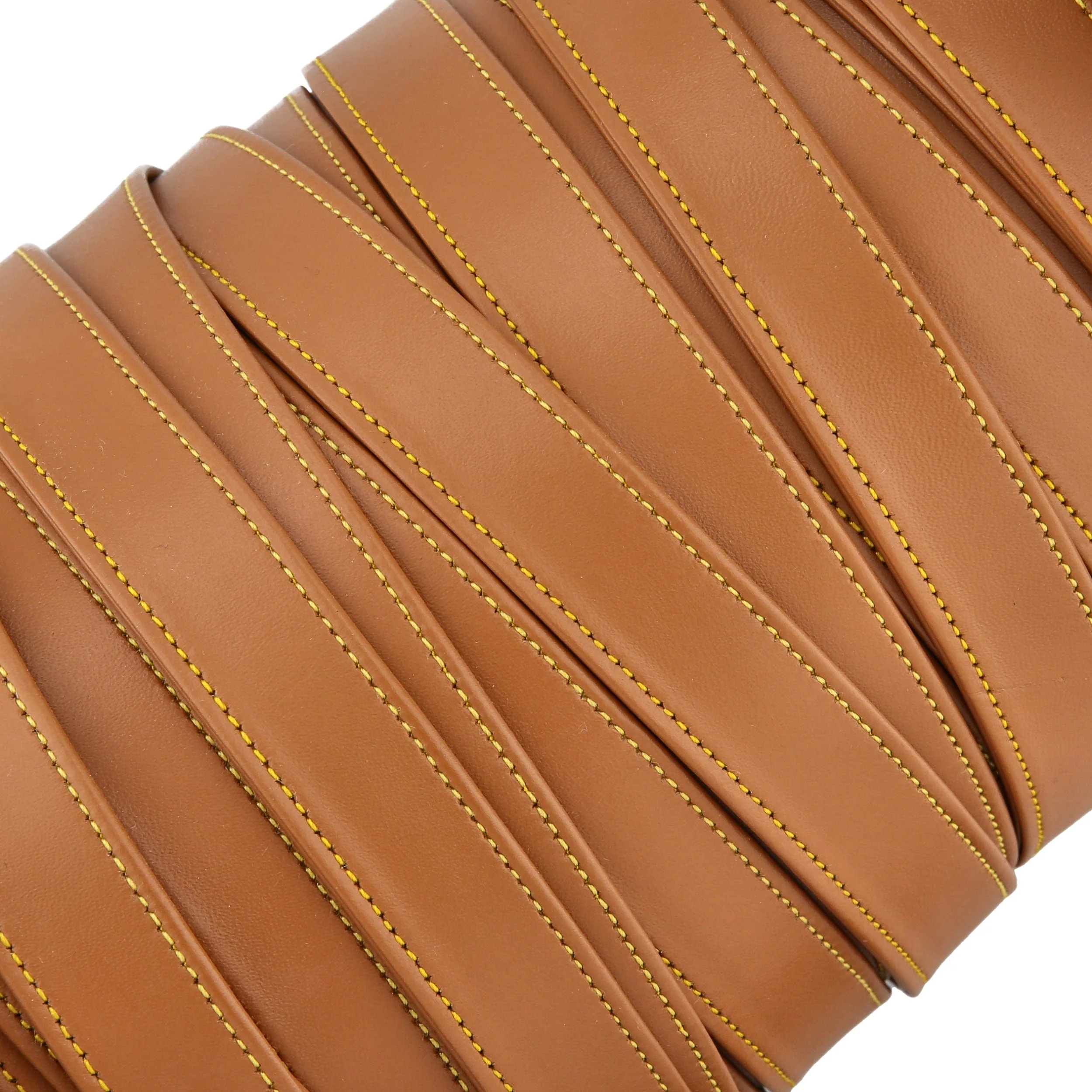 7/8" Tan, Leather Strapping, Leather, #CALF-7-8-LVTAN