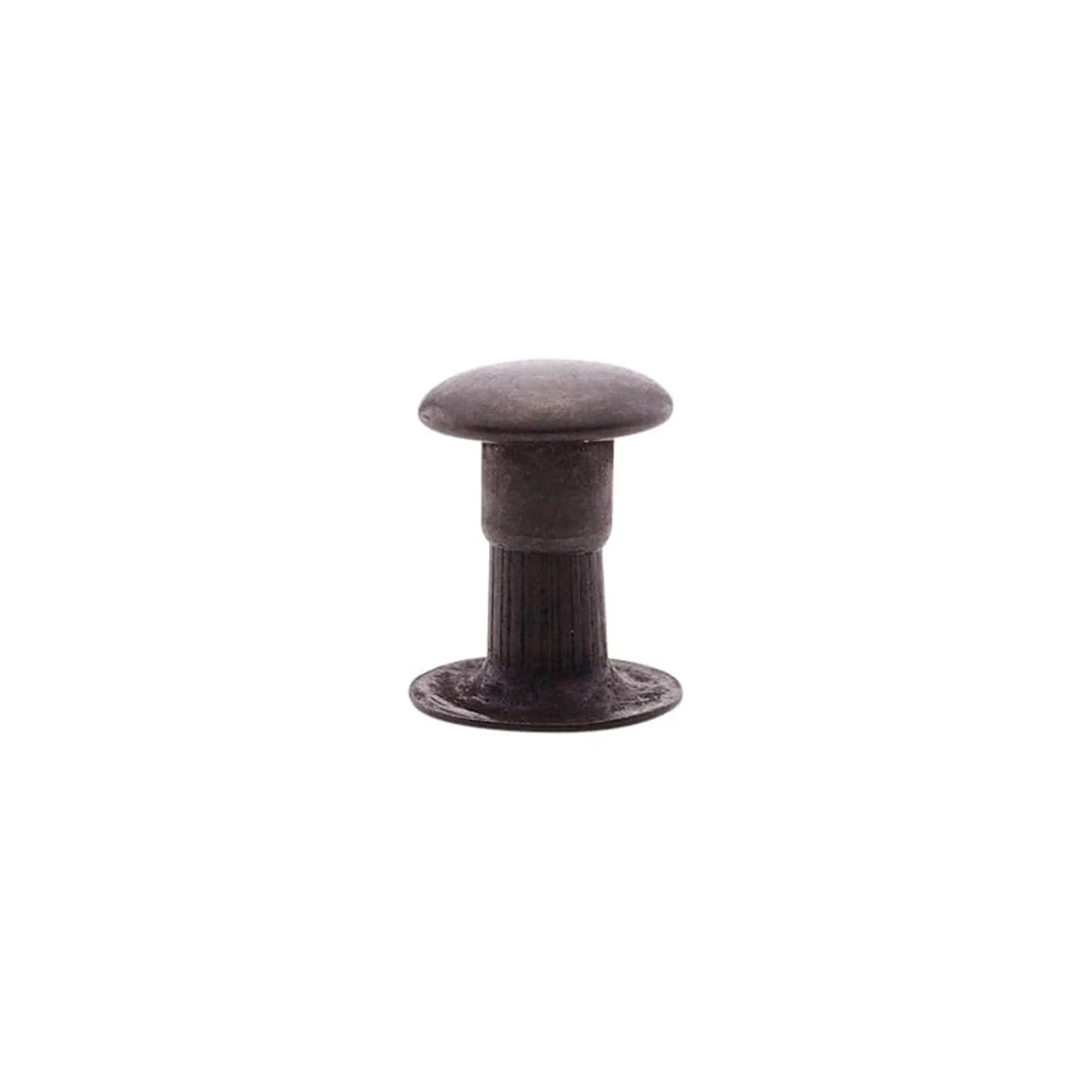 7mm Black, Single Cap Jiffy Rivet, Solid Brass-100ct, #NB307S-SBBK