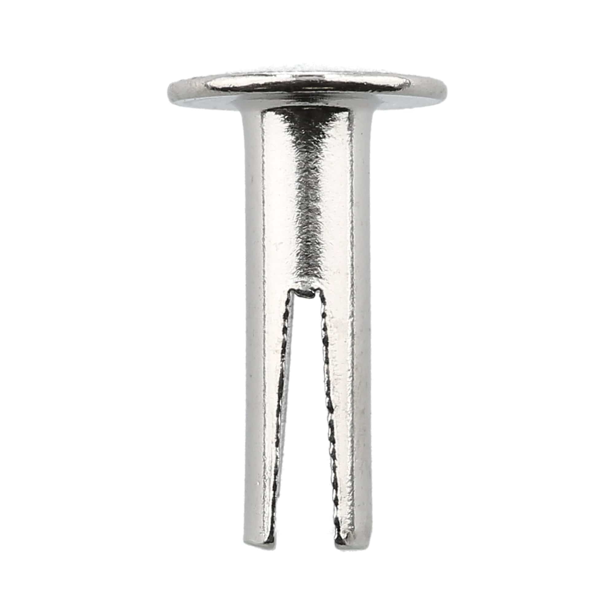 8/16" Nickel, Split Rivet, Steel - 24 pk, #151-8-16-NP