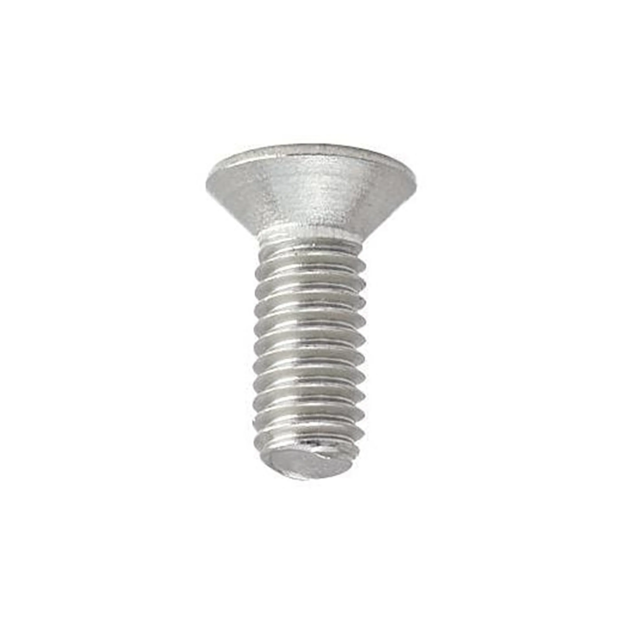 8mm Nickel, Flat Head Philips Screw, Steel-PK10, #P-3064-8MM