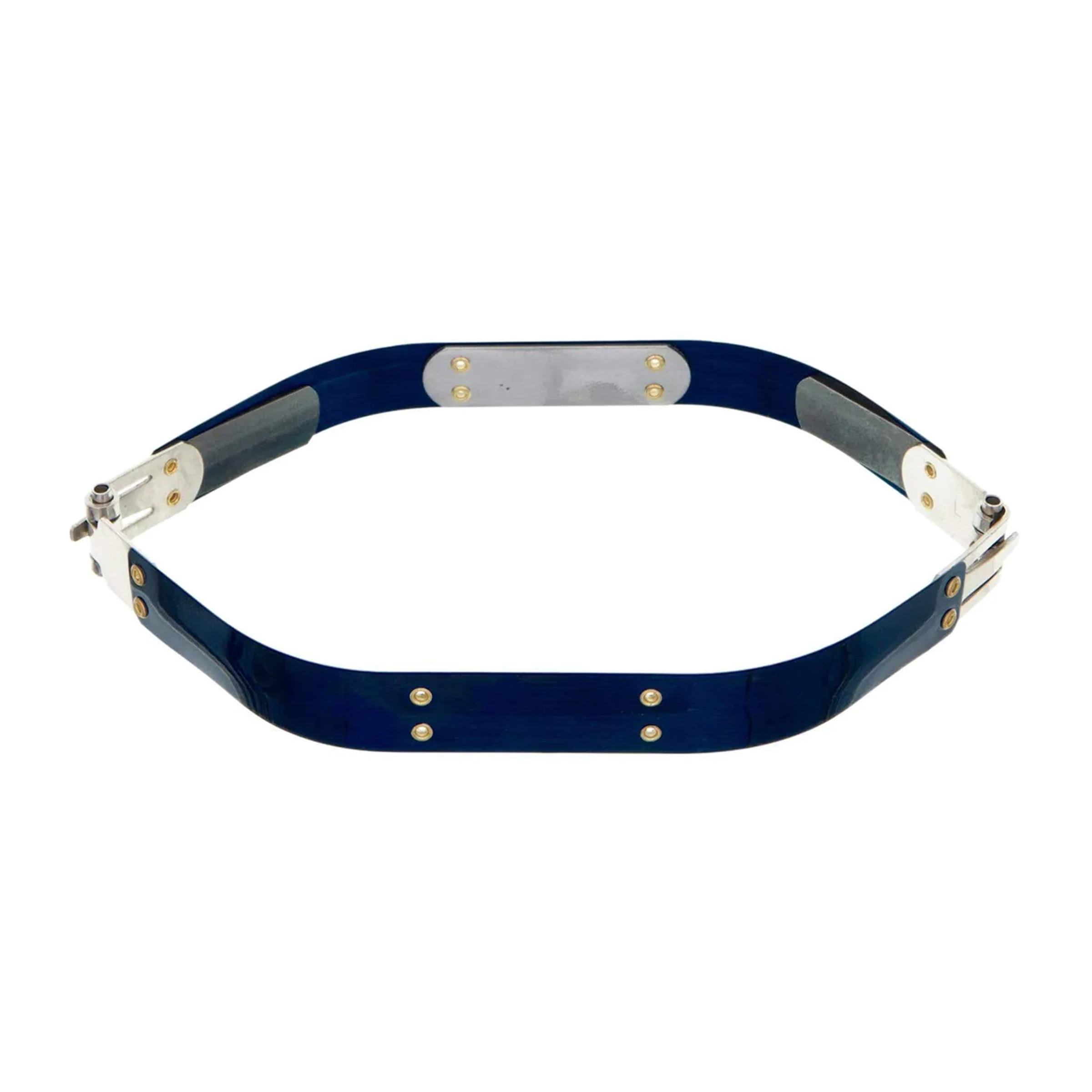 9" Facile Hexagonal Frame With Nickel Hinges, Steel, #A-448-09