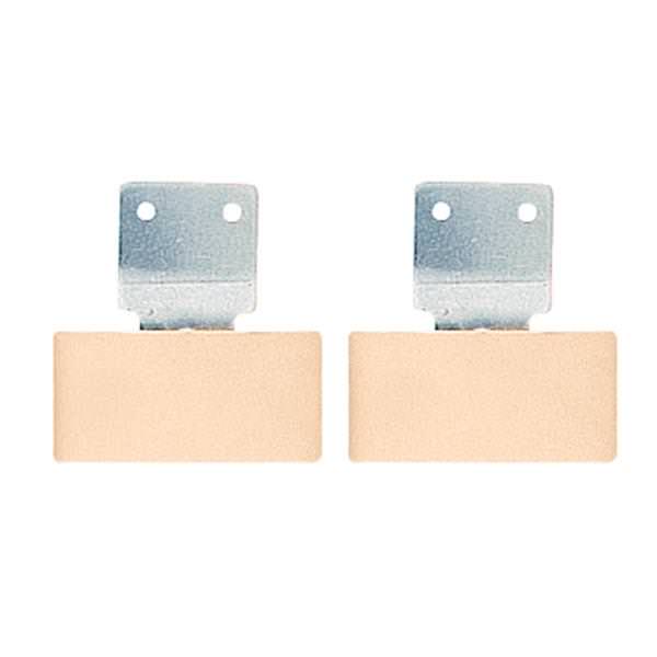 Aluminum Blevins Buckles, 2-1/2" Leather Covered,