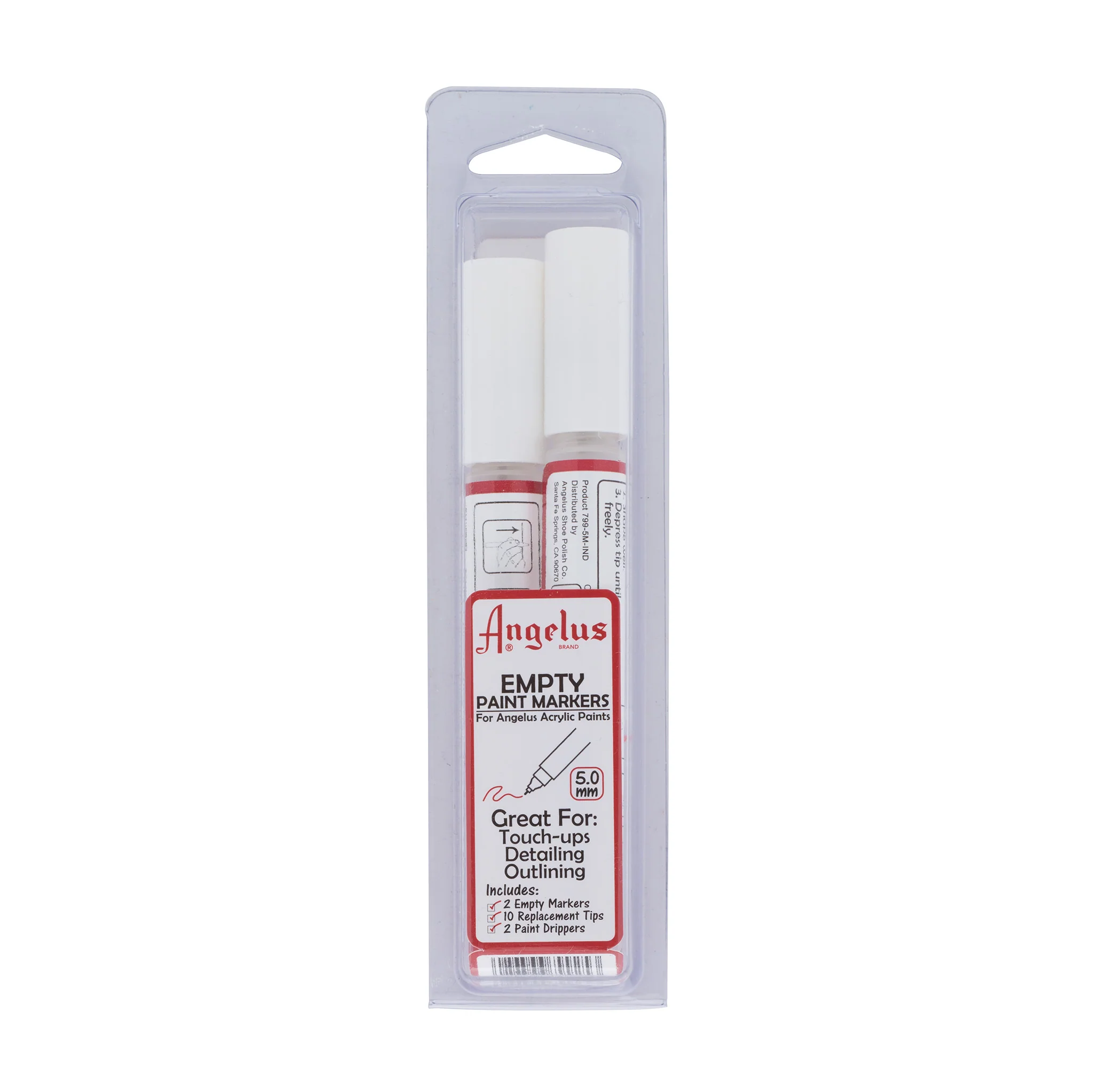 AngelusÂ® Empty Paint Marker Set, 5 mm