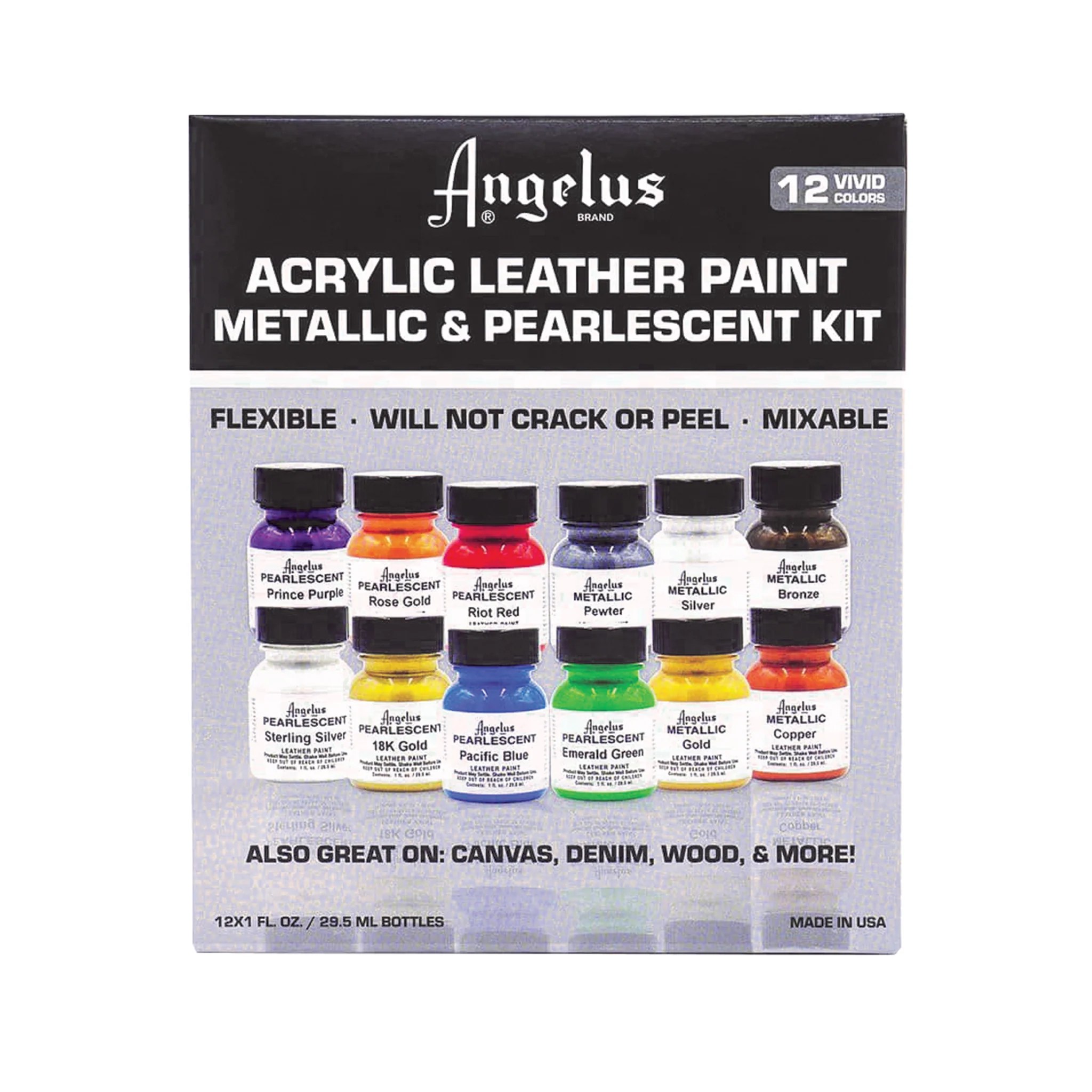 AngelusÂ® Metallic & Pearlescent Paint Kit