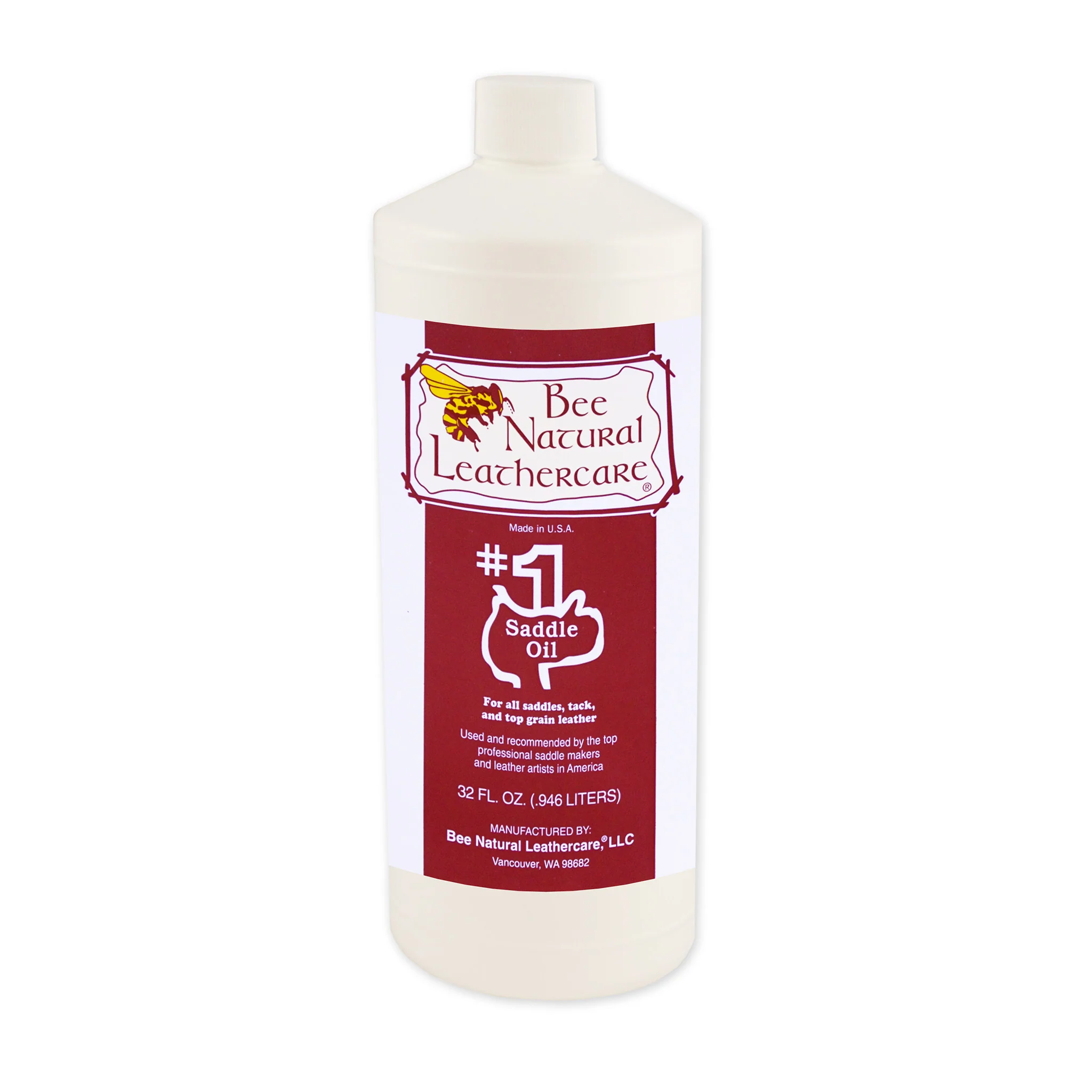 Bee Natural LeathercareÂ® #1 Saddle Oil