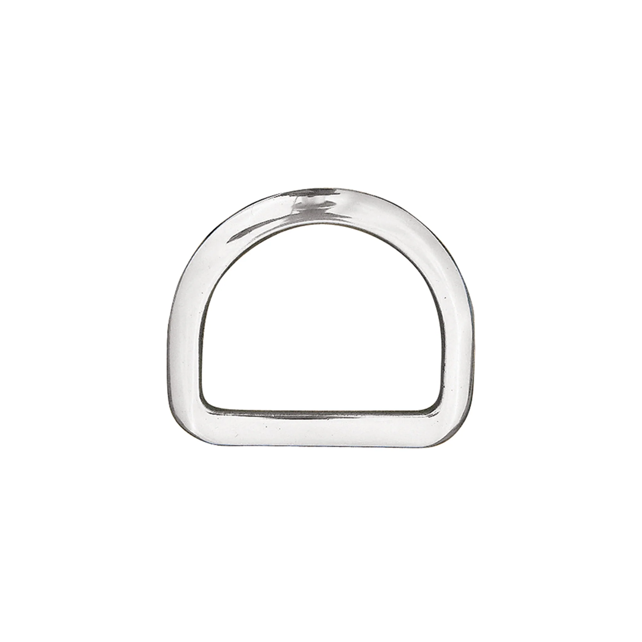 Beveled Rigging D-Ring Stainless Steel, 3-1/2"