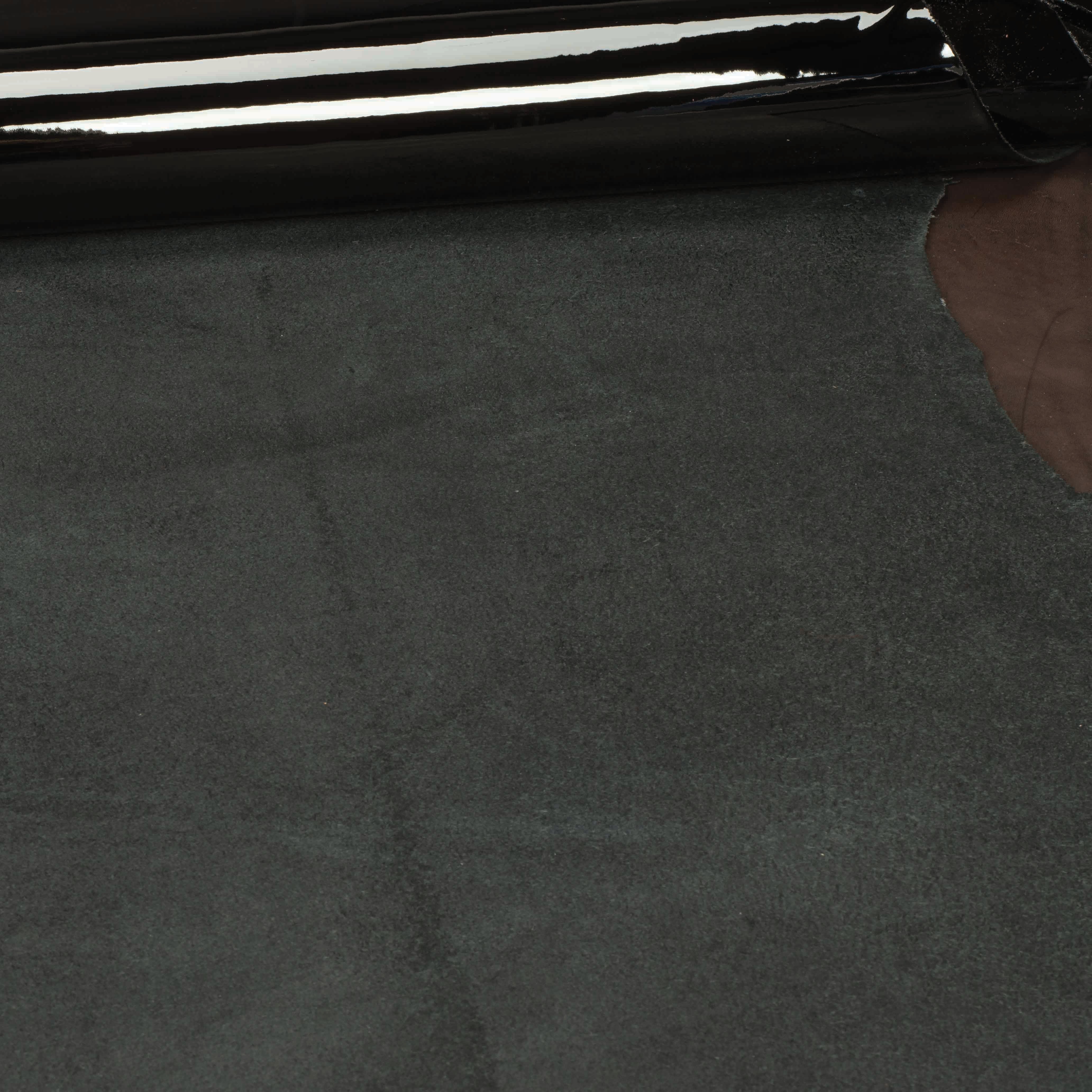 Black Patent Leather, 8/9 oz.