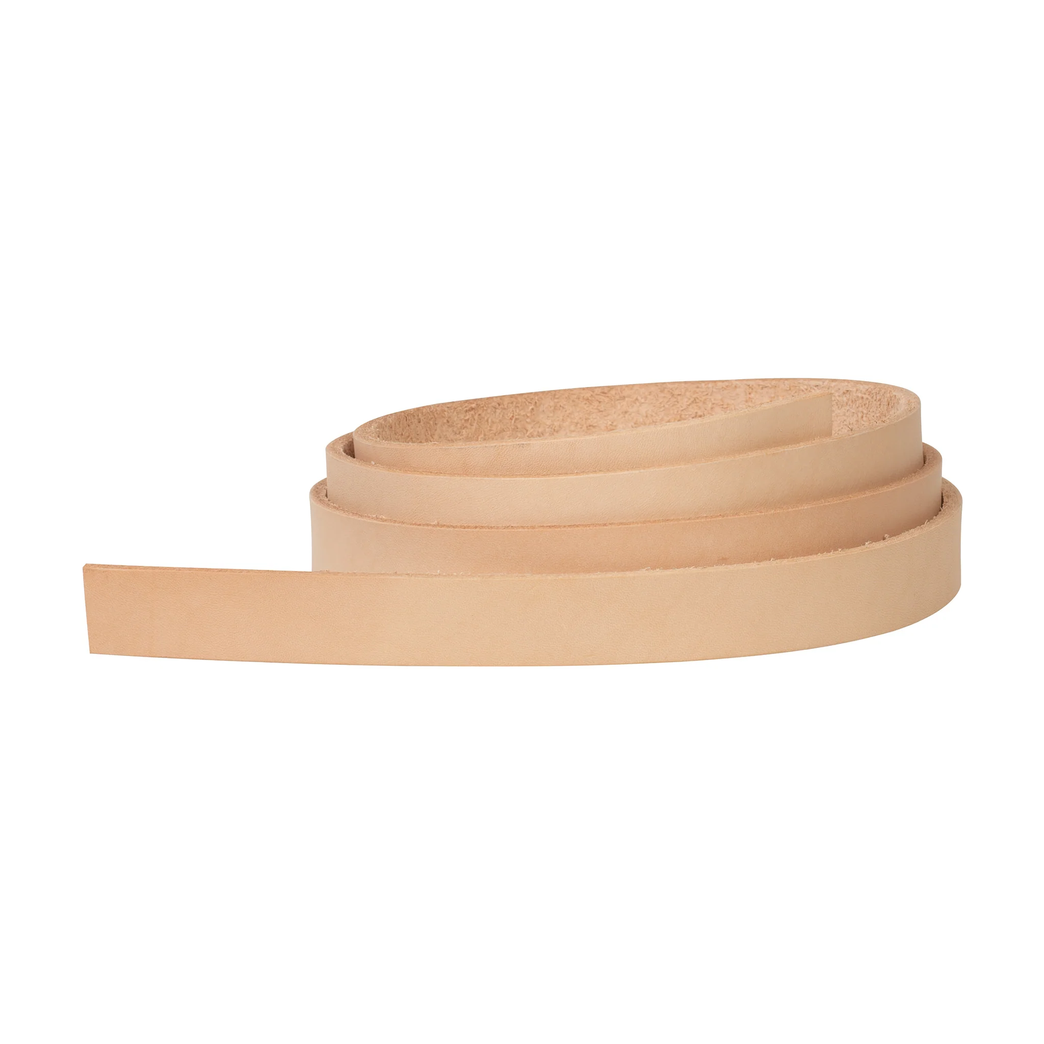 CHAHINLEATHERÂ® Natural Strap Belt Blank, 8/9 oz., 65" - 96"