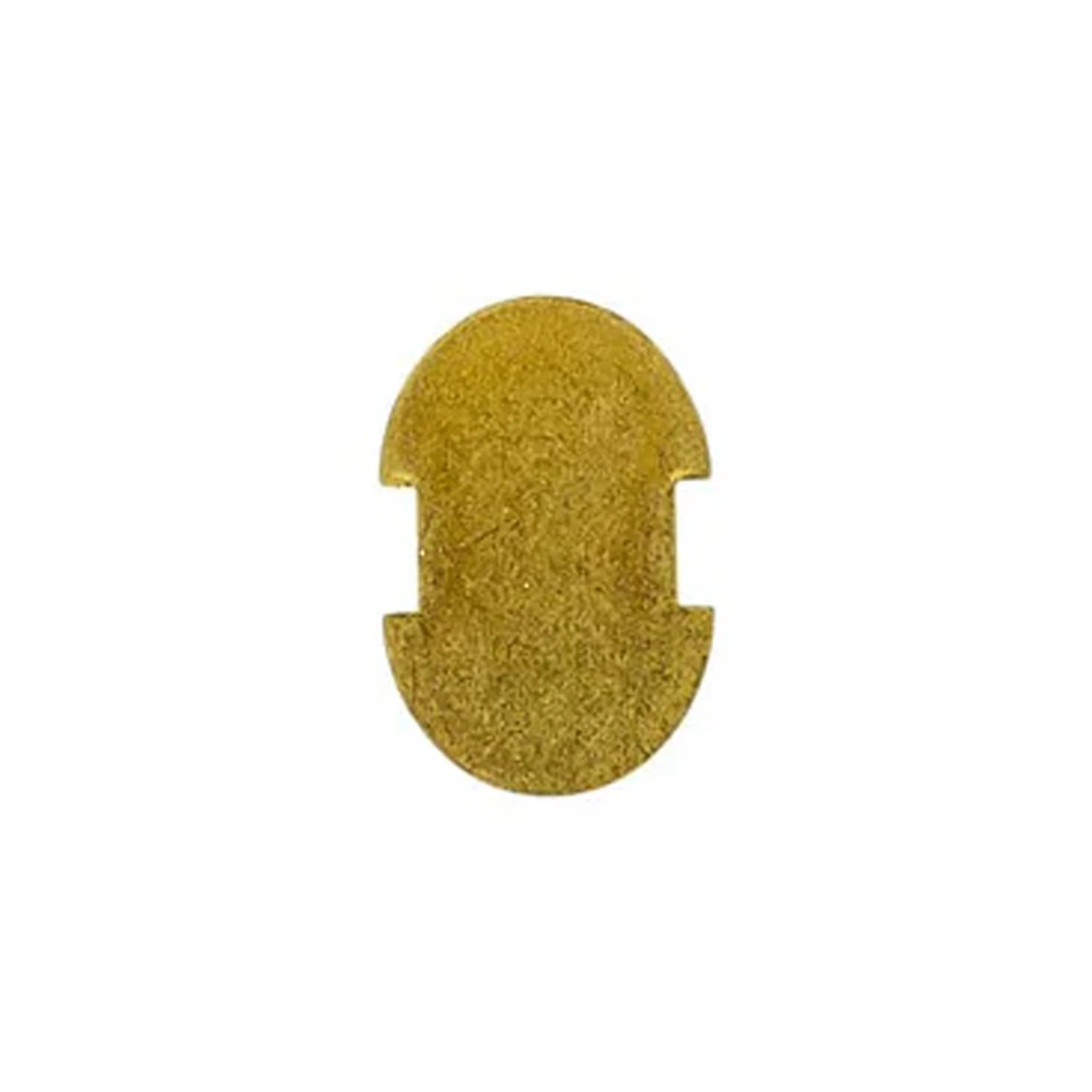 Common SenseÂ® 13/16" Brass Back Plate, Zinc Alloy