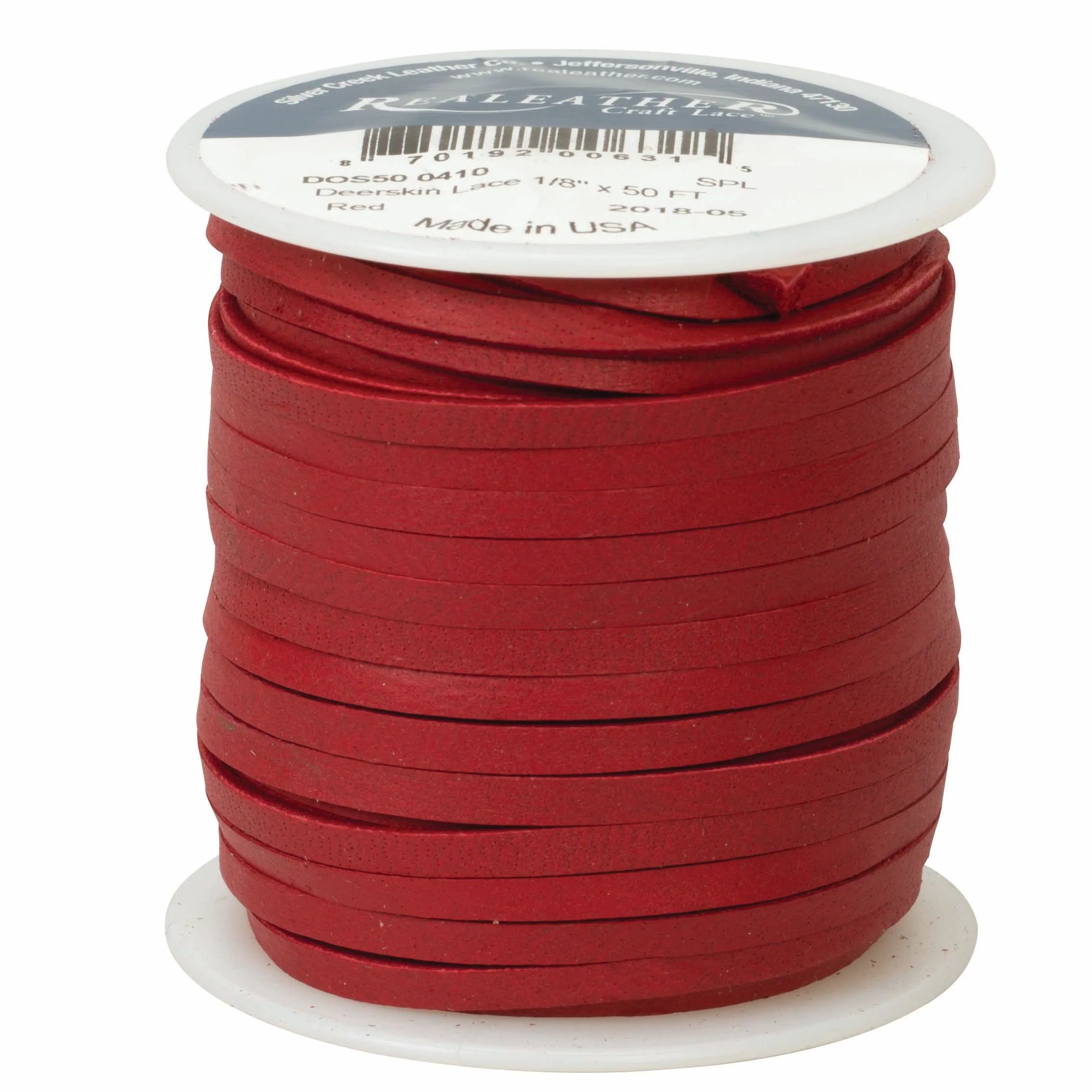 Deerskin Lace, 1/8" x 50'