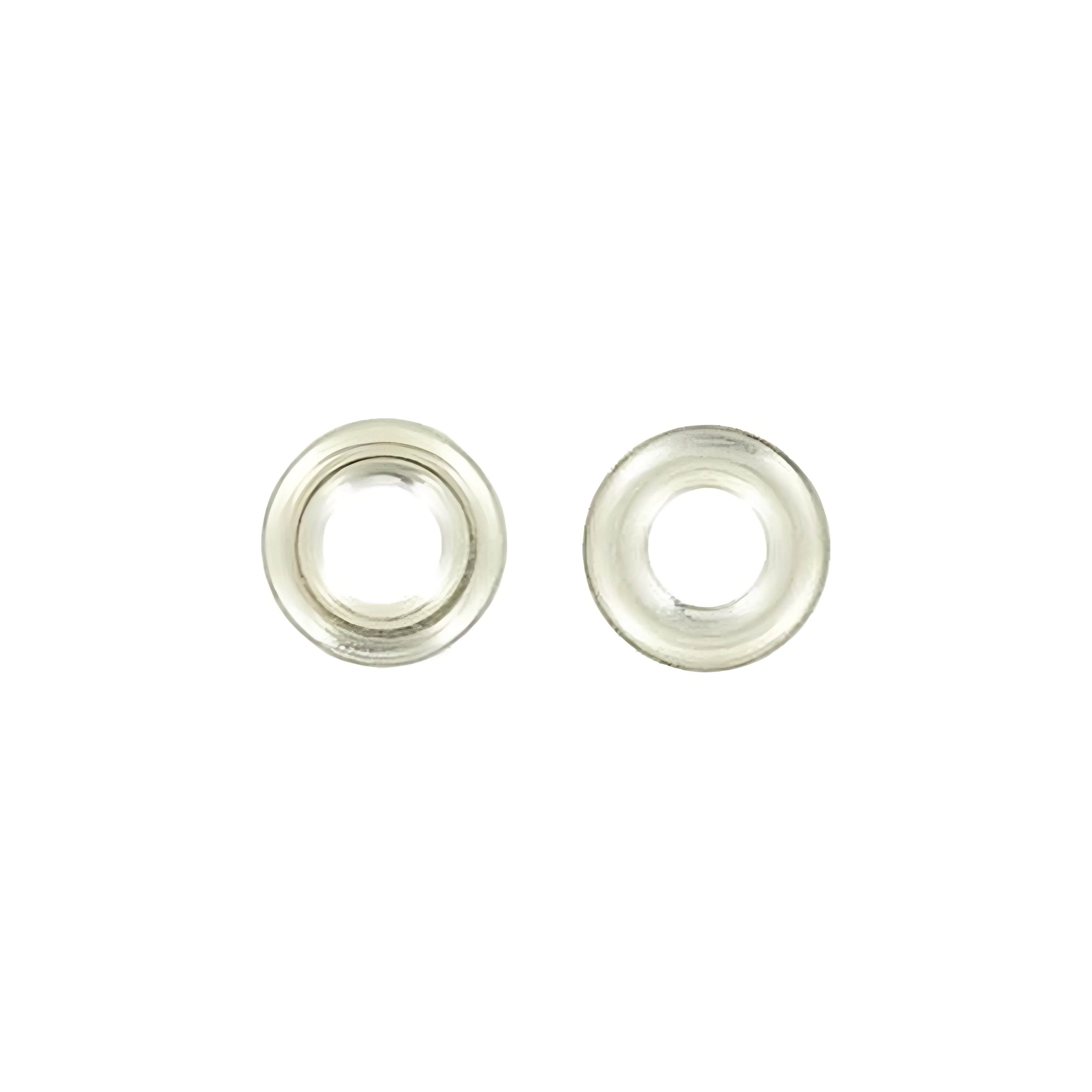 DOTÂ® #00 Nickel Plain Washer Only, Solid Brass - 24pk