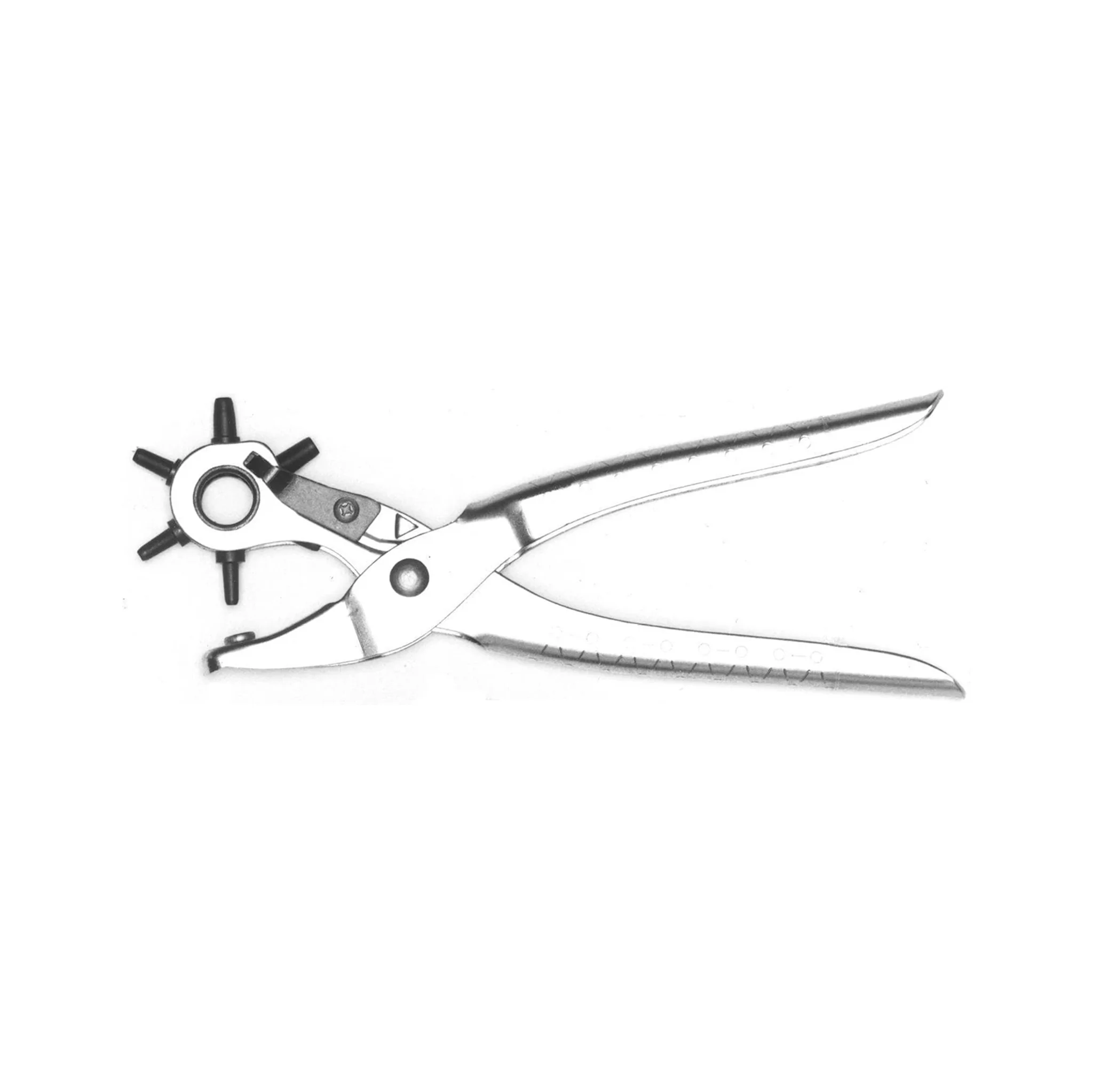 Economy Model Revolving Leather Hole Punch, #T-223