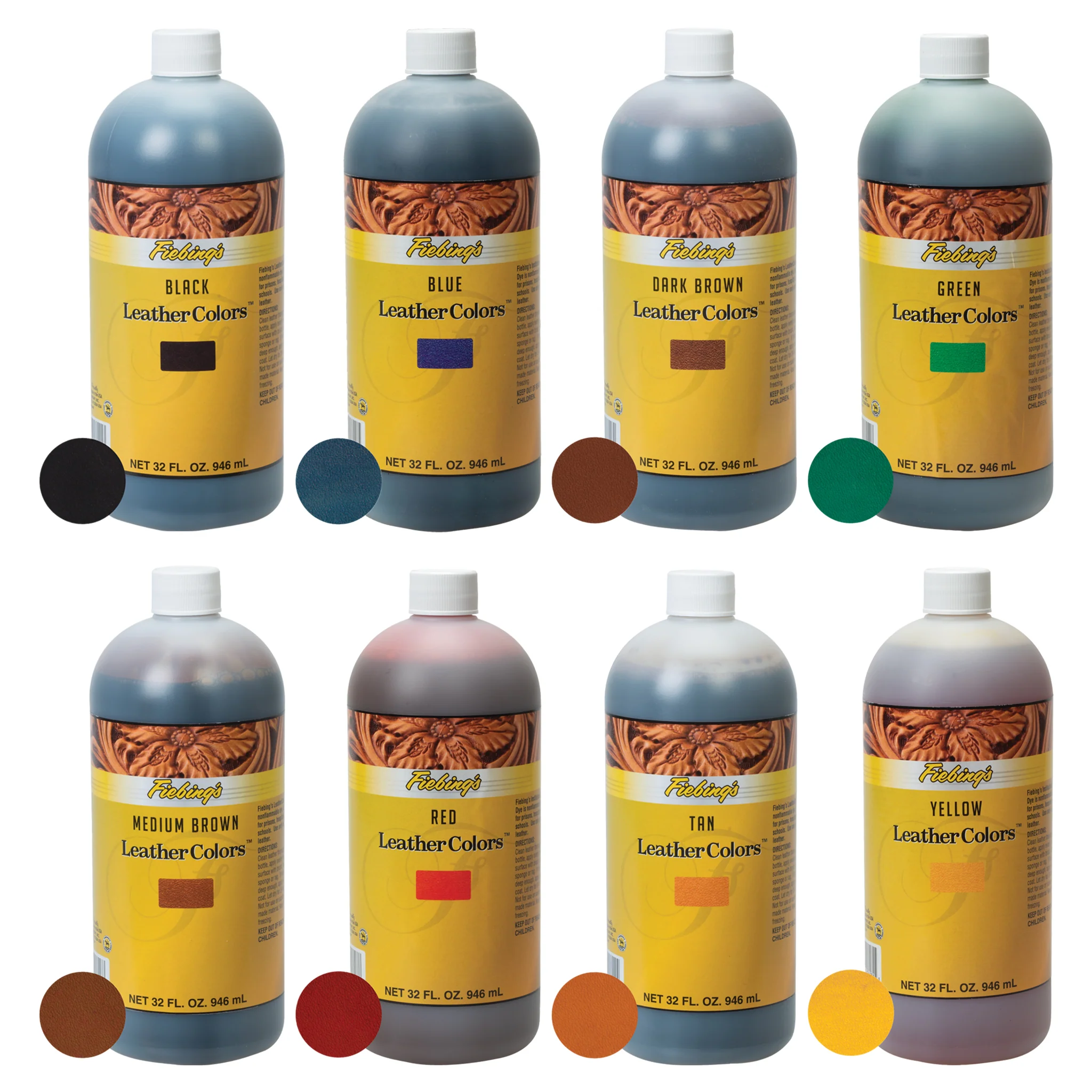 Fiebing's LeatherColorsâ¢, Quart