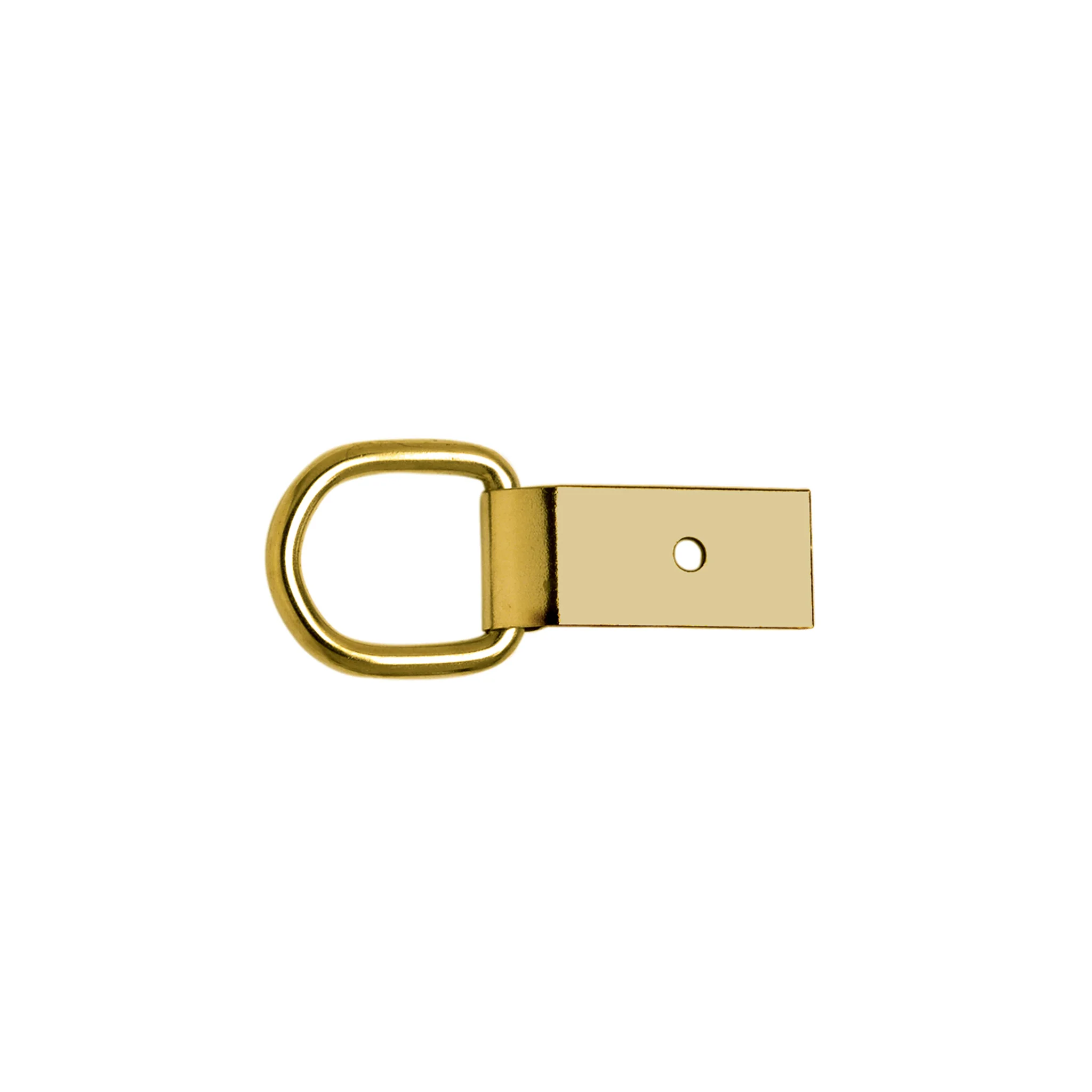 Heavy Roping Saddle D-Ring with Clip, 1"