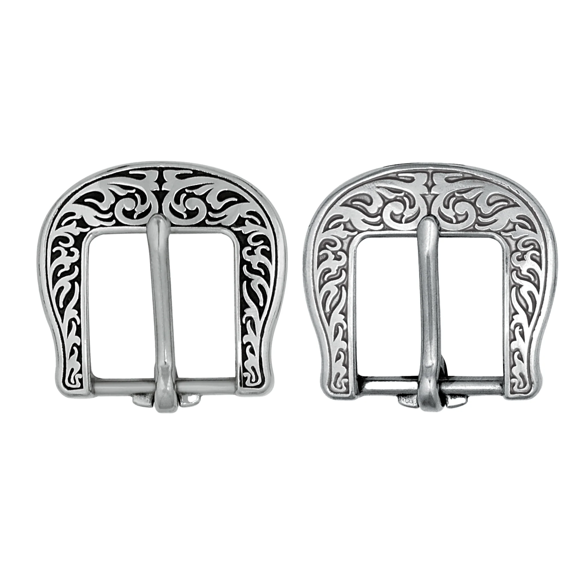 Jeremiah Watt Accented Floral Buckle