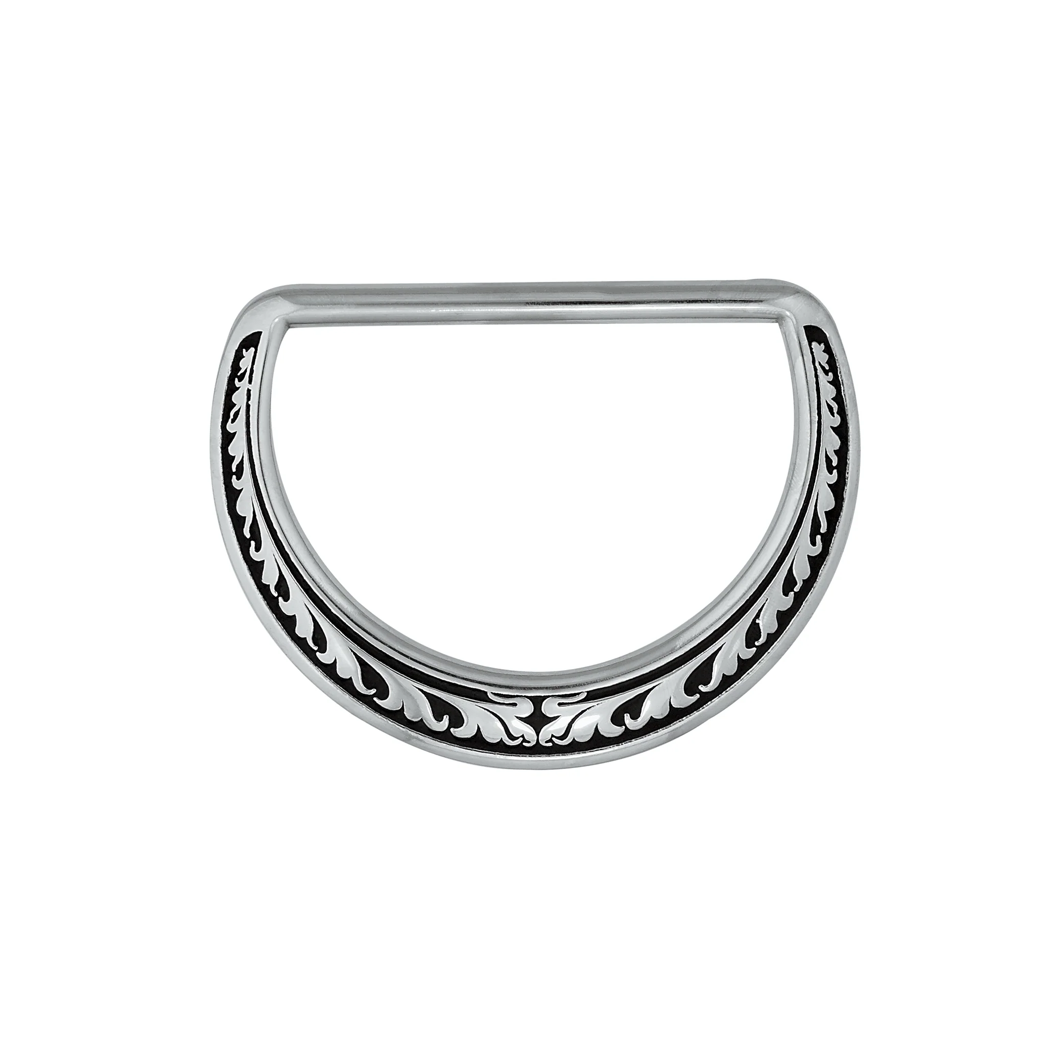Jeremiah Watt Floral Saddle D-Ring