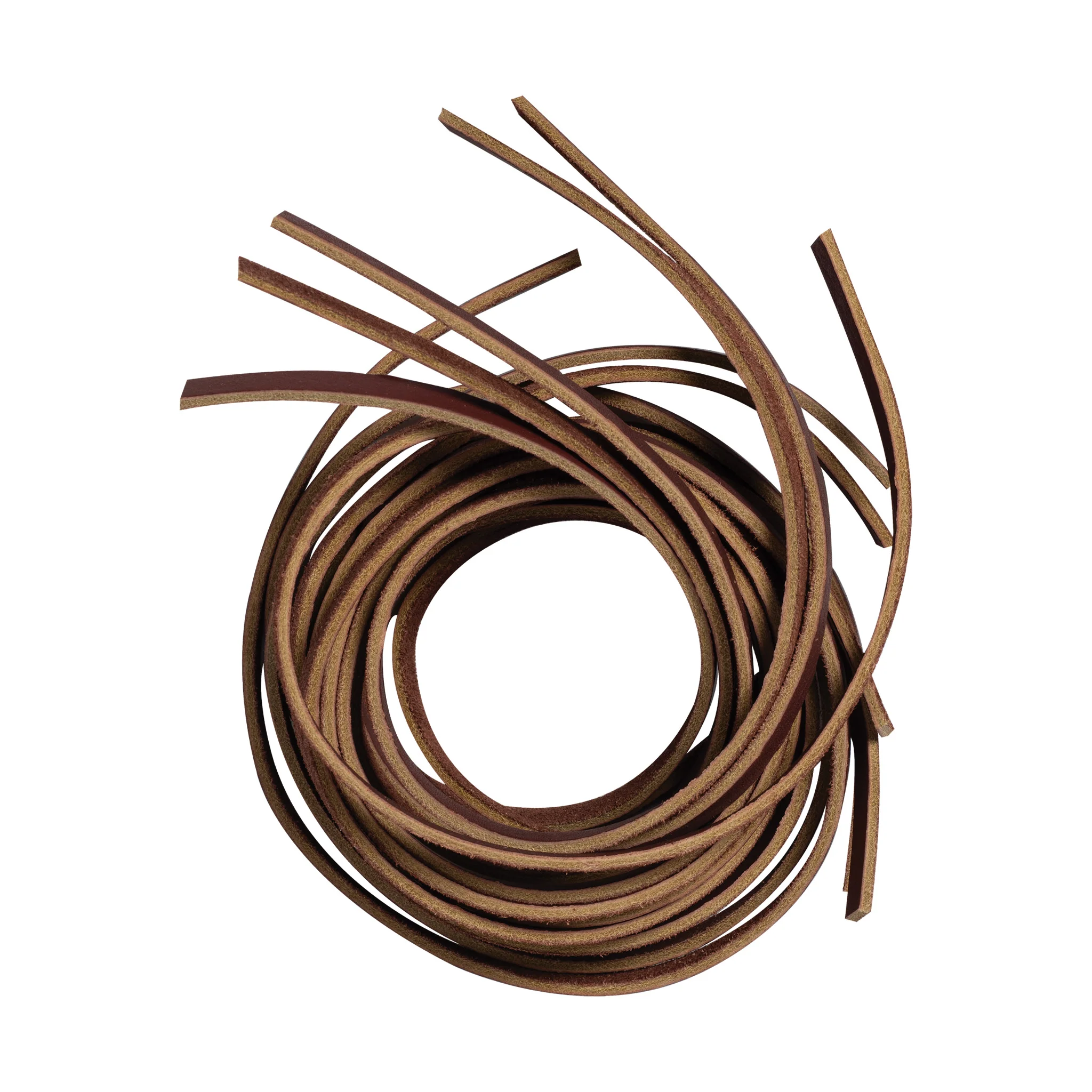 Leather Lace Pack, Rust, 5/16"