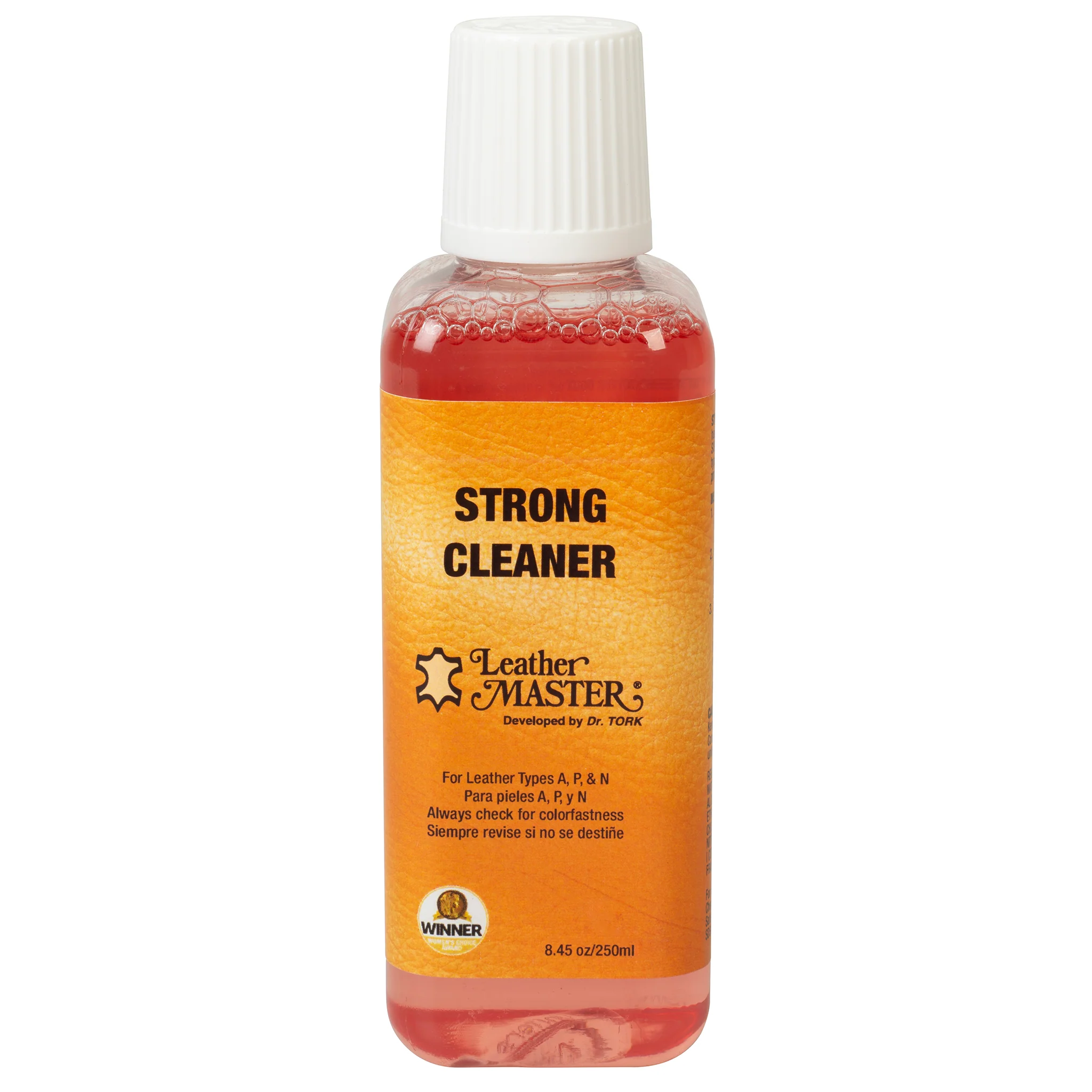 Leather Master Strong Cleaner for Leather, 8.45 oz.