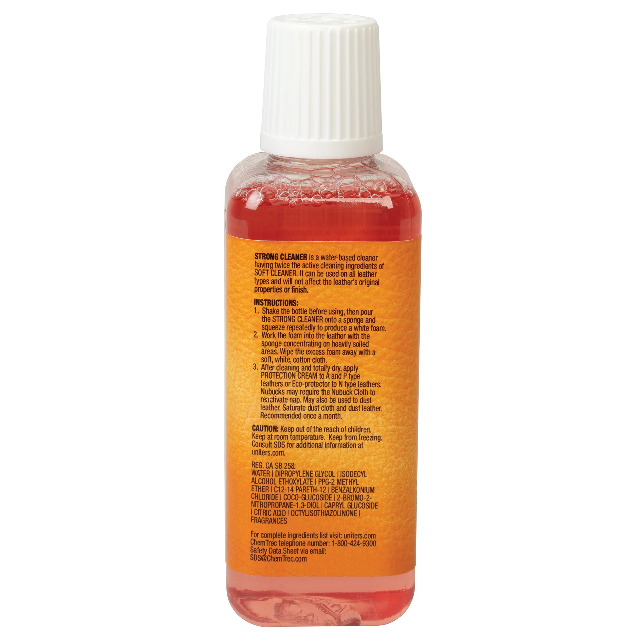 Leather Master Strong Cleaner for Leather, 8.45 oz.