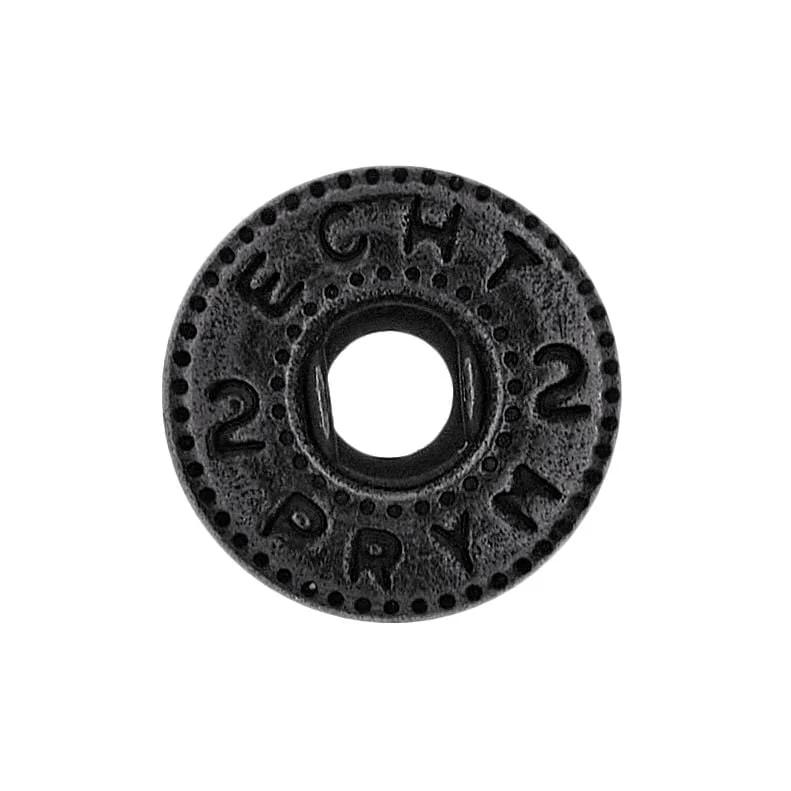 Line 2 Black, Parallel Spring Socket, Solid Brass, #2373-BLK