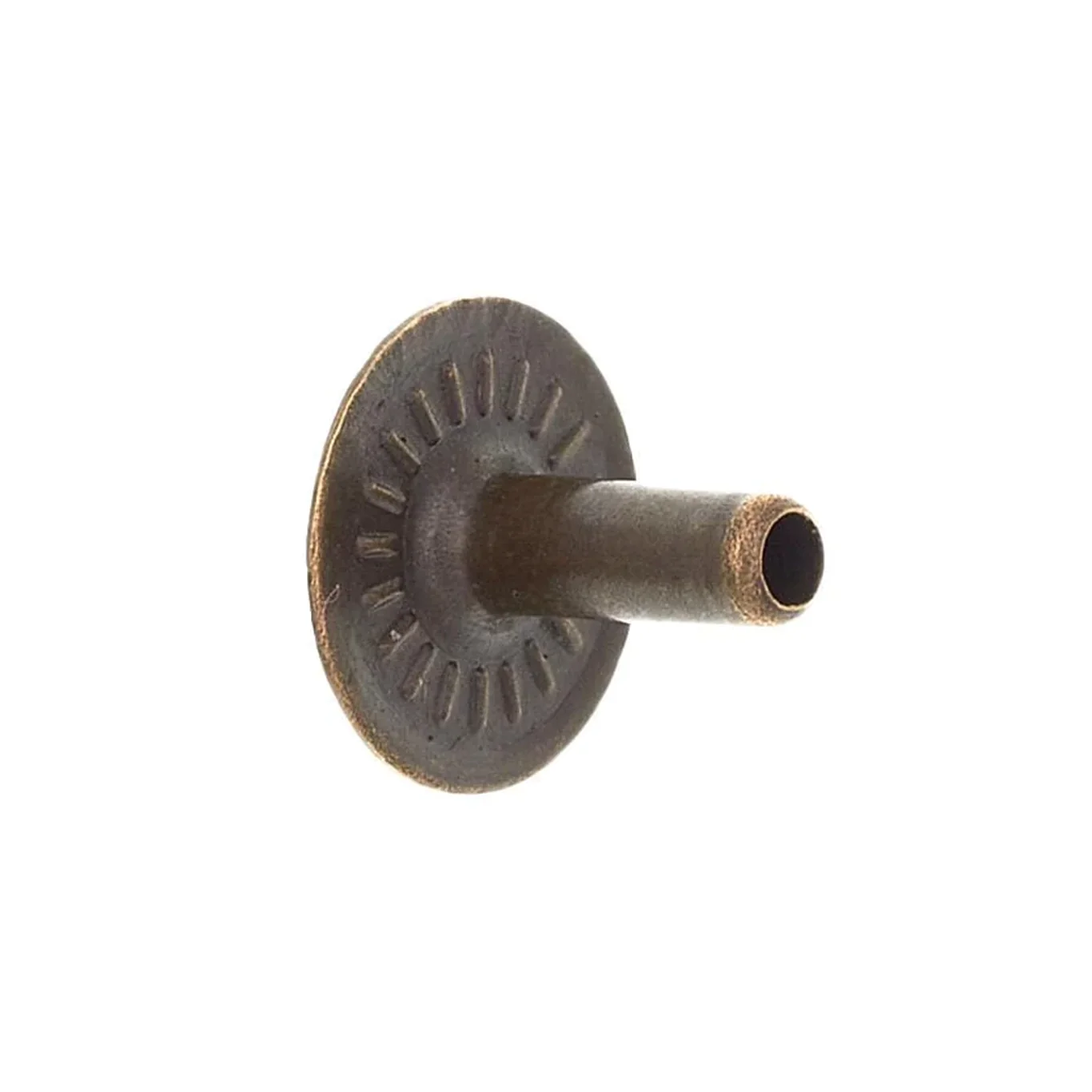 Line 2, Antique Brass 1/4" Parallel Spring Post, Solid Brass, #2375-ANTB