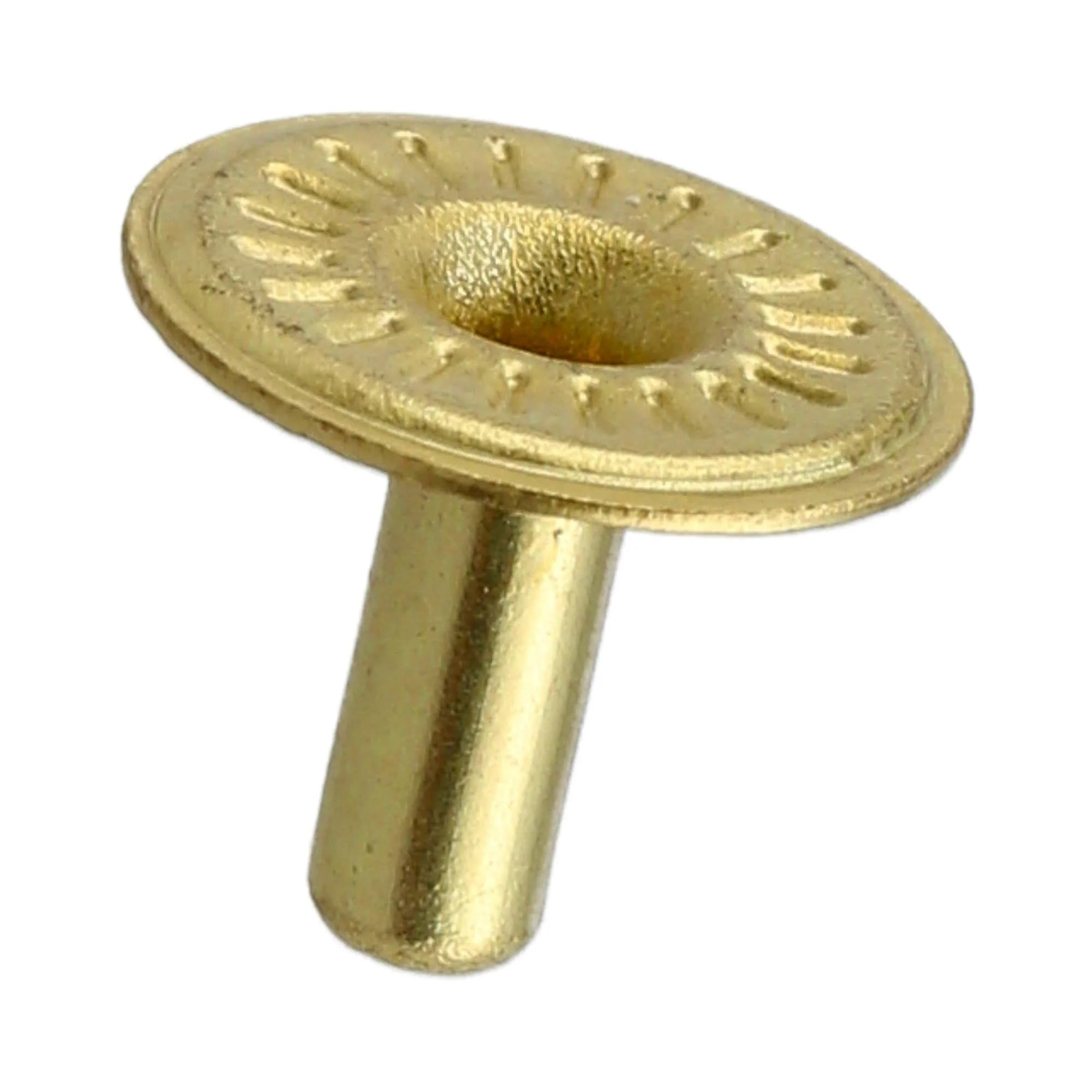 Line 2, Brass, 1/4" Parallel Spring Post, Solid Brass, #2375-SB