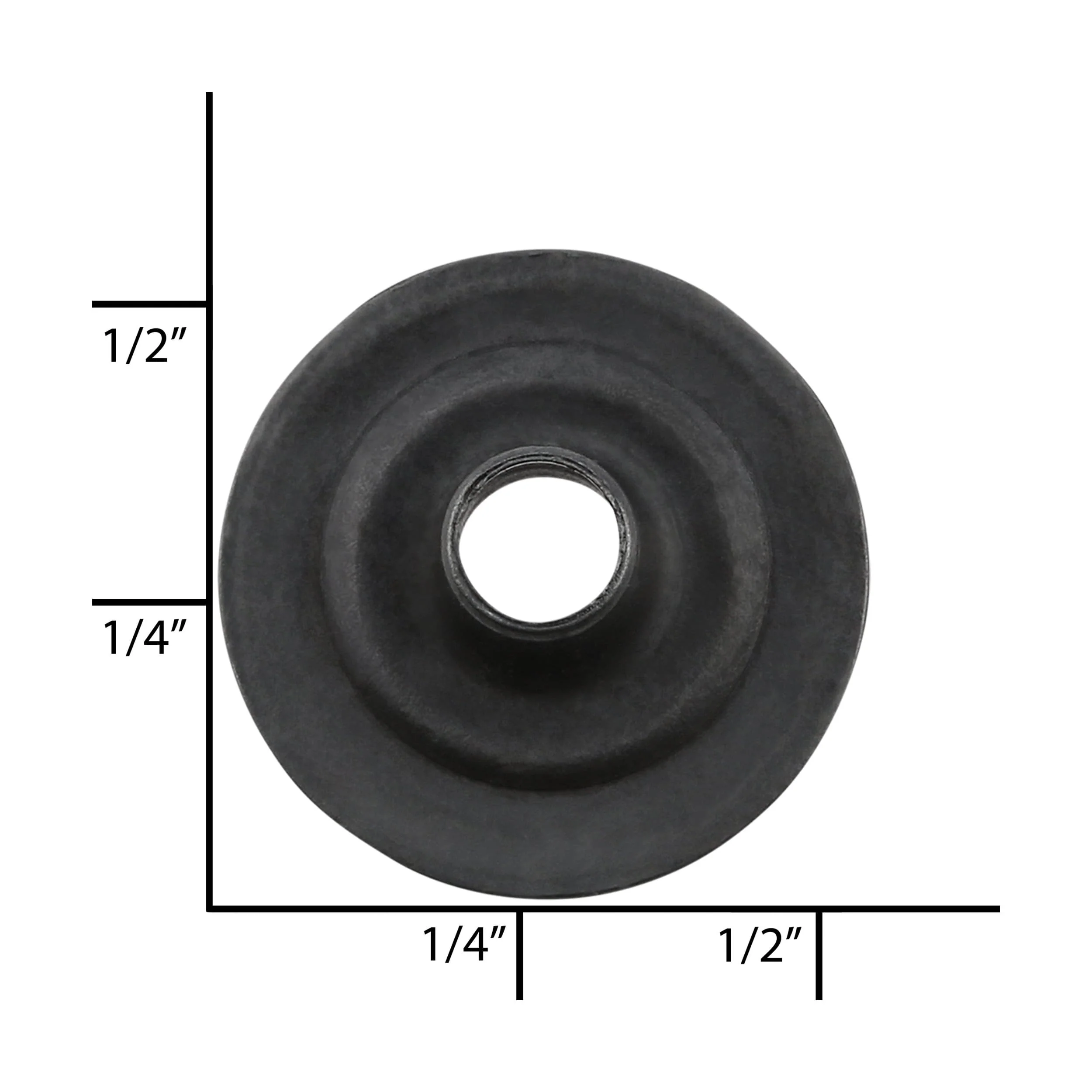 8090-line-24-matte-black-short-post-steel-a-335-blk-1.webp