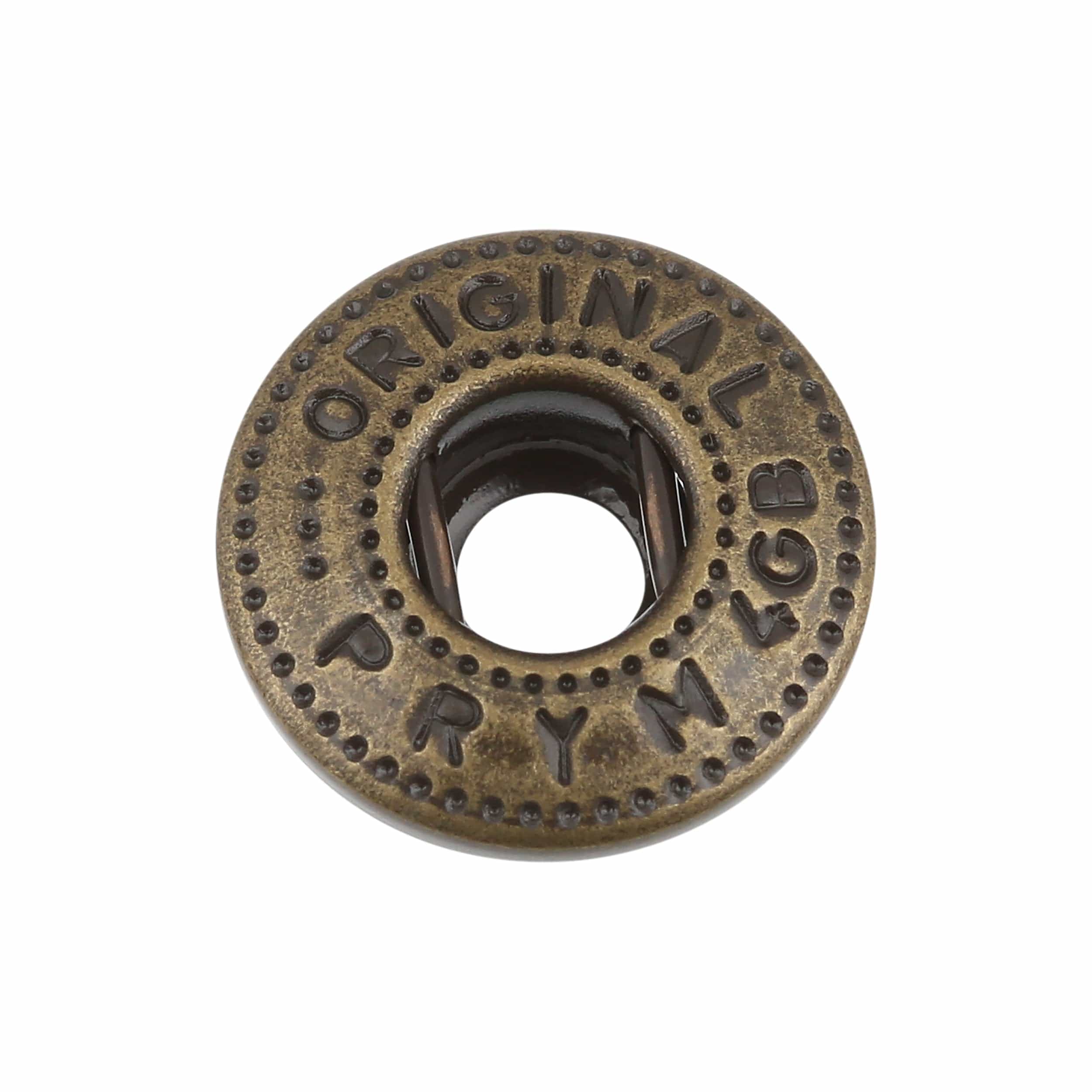 Line 4 Antique Brass, Prym Socket, Zinc Alloy, #4373-ANTB