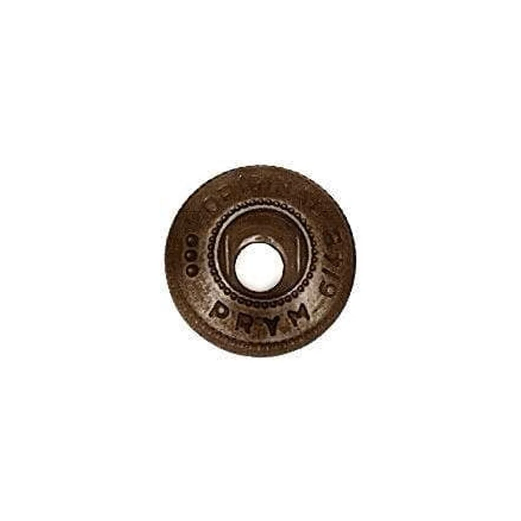 Line 6 1/2" Antique Brass, Prym Socket, Solid Brass, #6373-ANTB