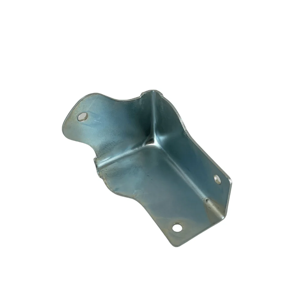Medium Flat Corner/brace Zinc, #8571-Z