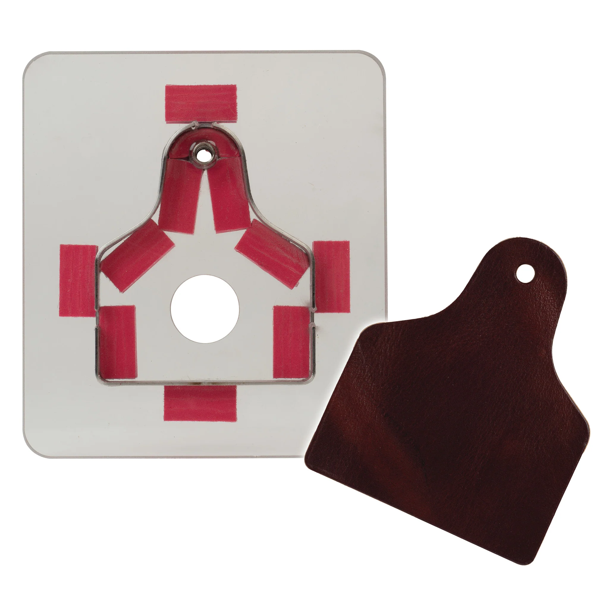 Polycarb Cutting Die, Cow Tag