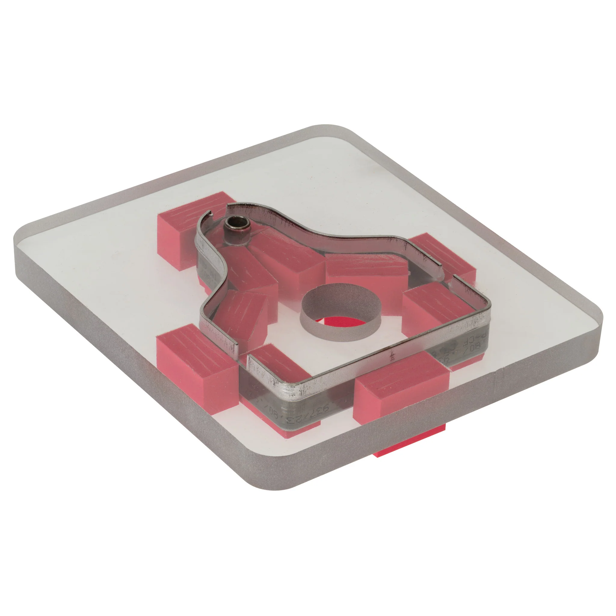 Polycarb Cutting Die, Cow Tag