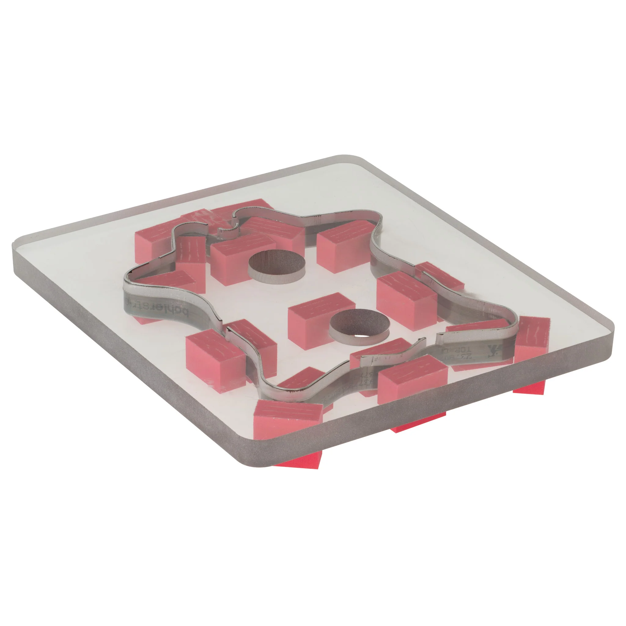 Polycarb Cutting Die, Cowhide Coaster
