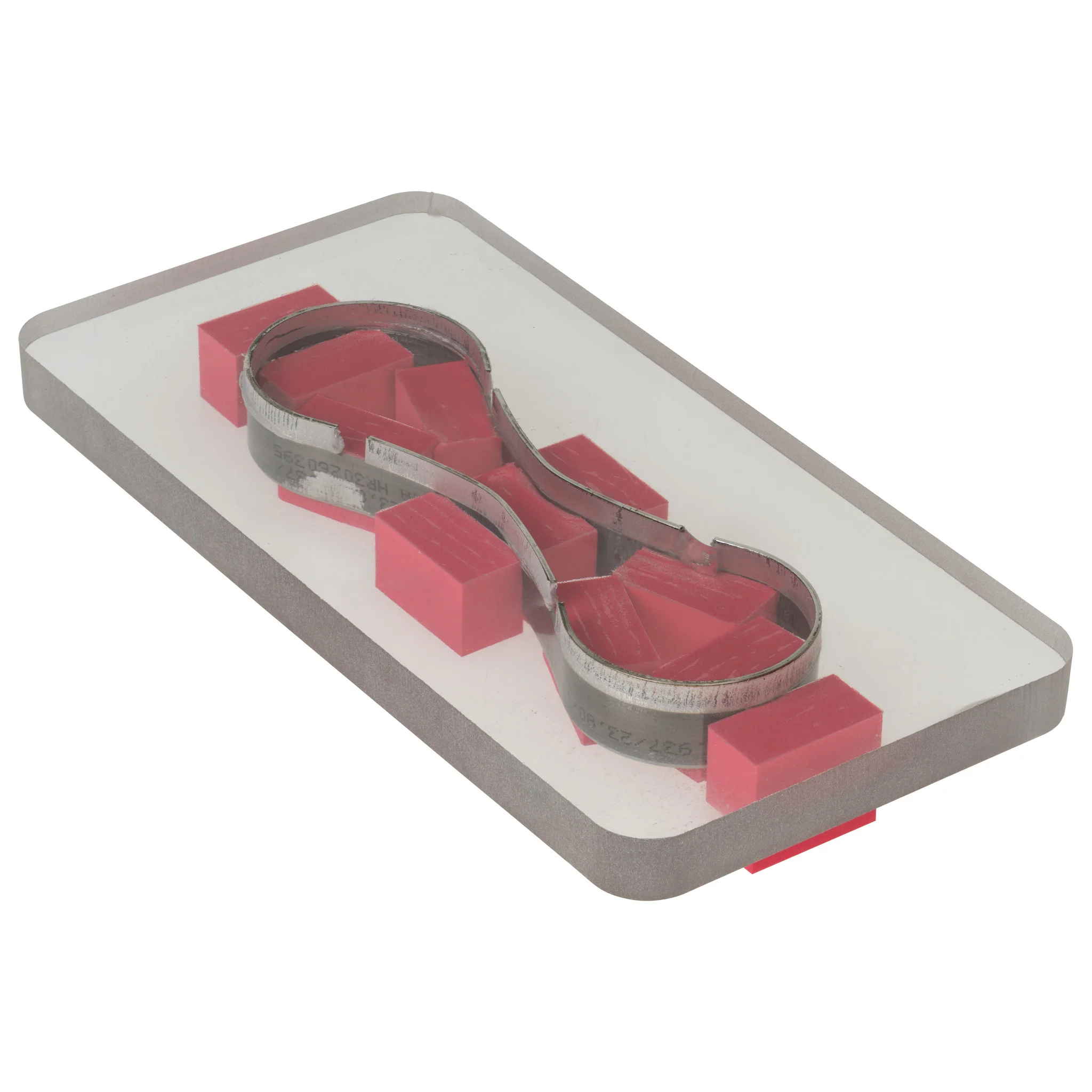 Polycarb Cutting Die, Round Key Fob