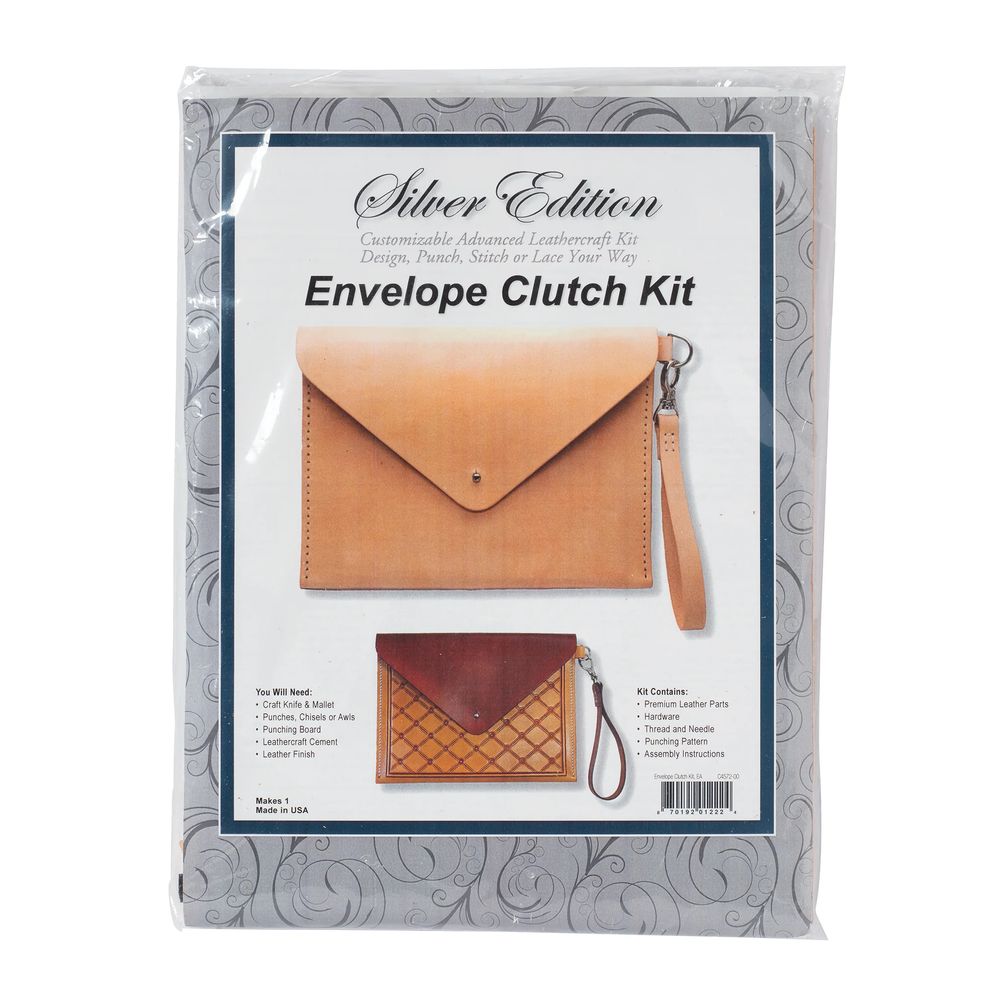 RealeatherÂ® Envelope Clutch Kit