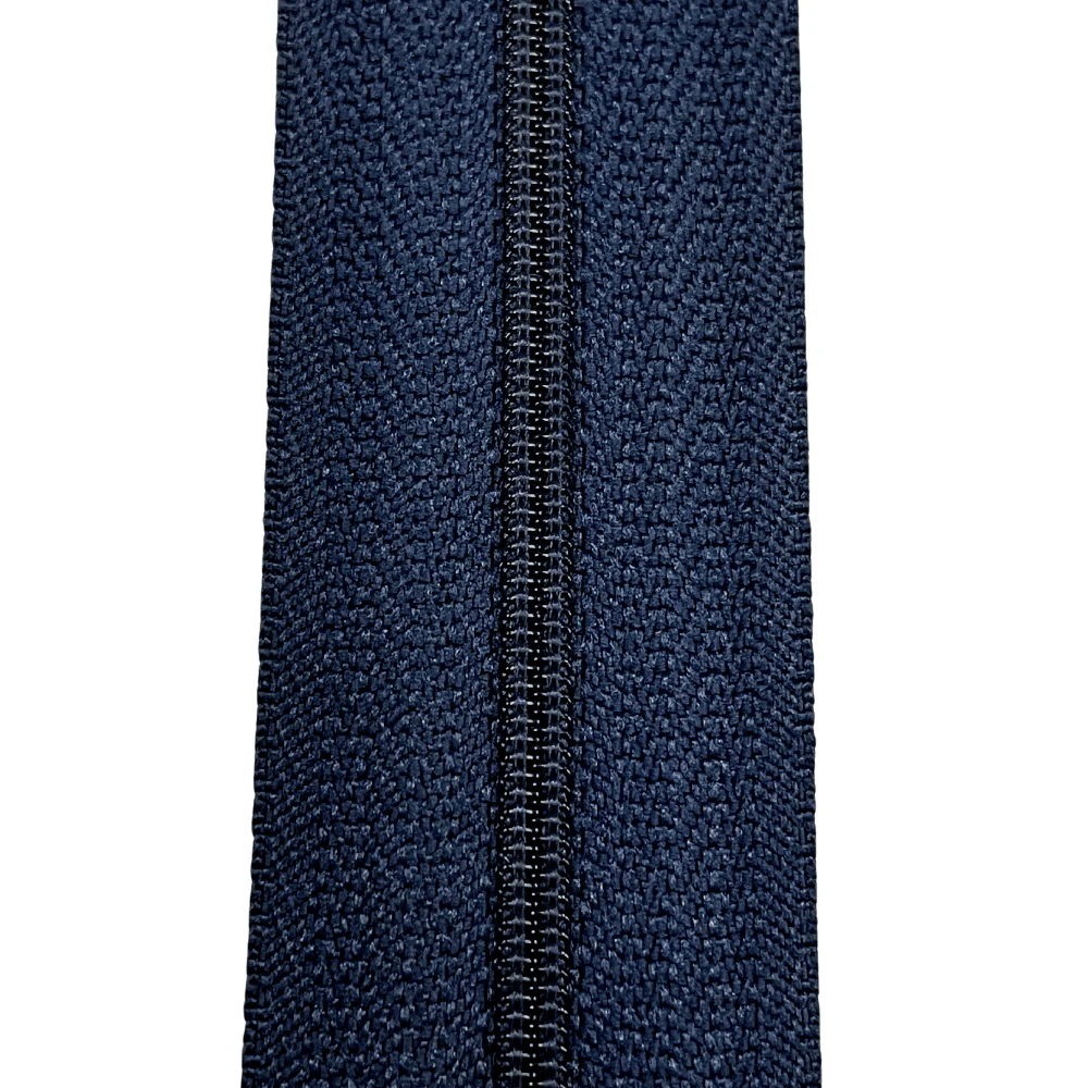 #2.5 Navy, YKK Coil Zipper Tape, Nylon, #2.5C-W-NVY