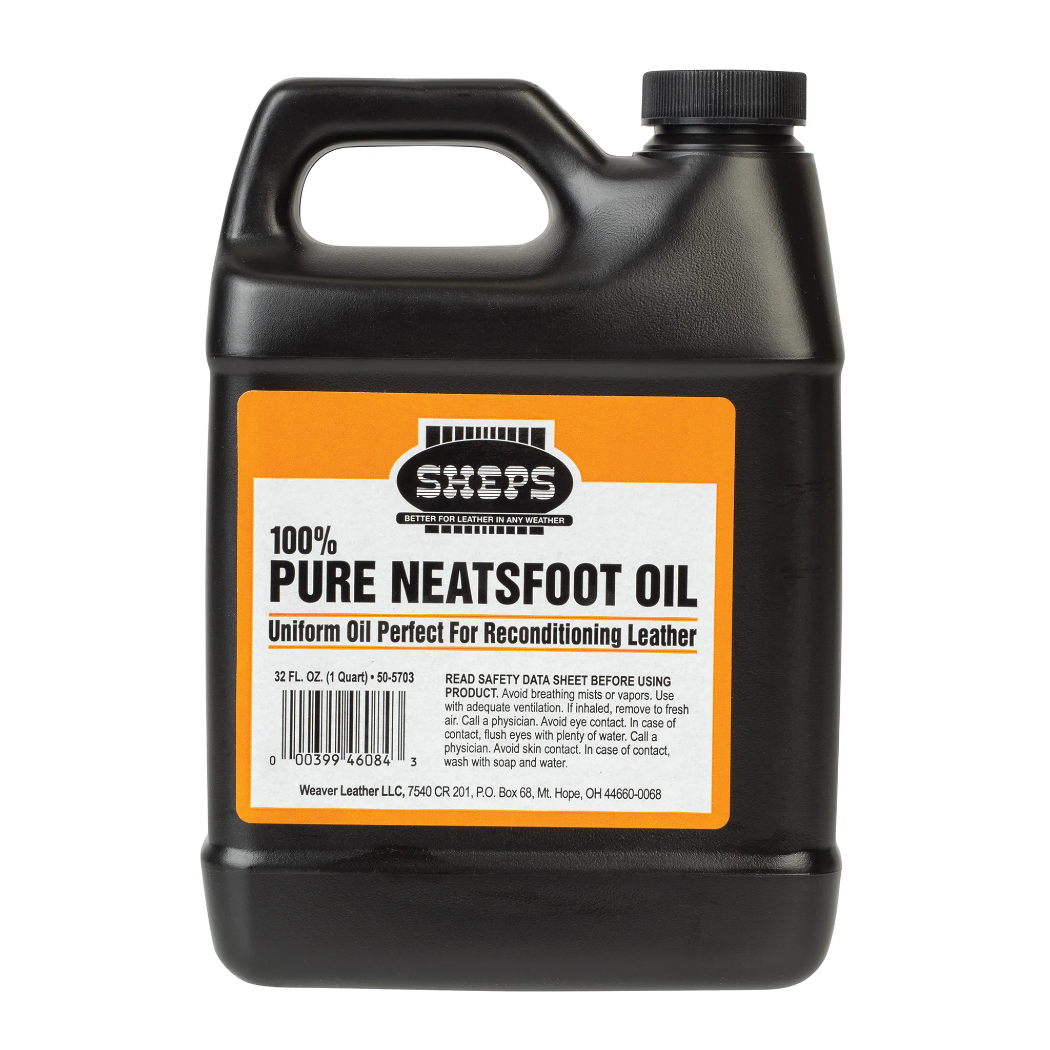 ShepsÂ® 100% Pure Neatsfoot Oil, Quart