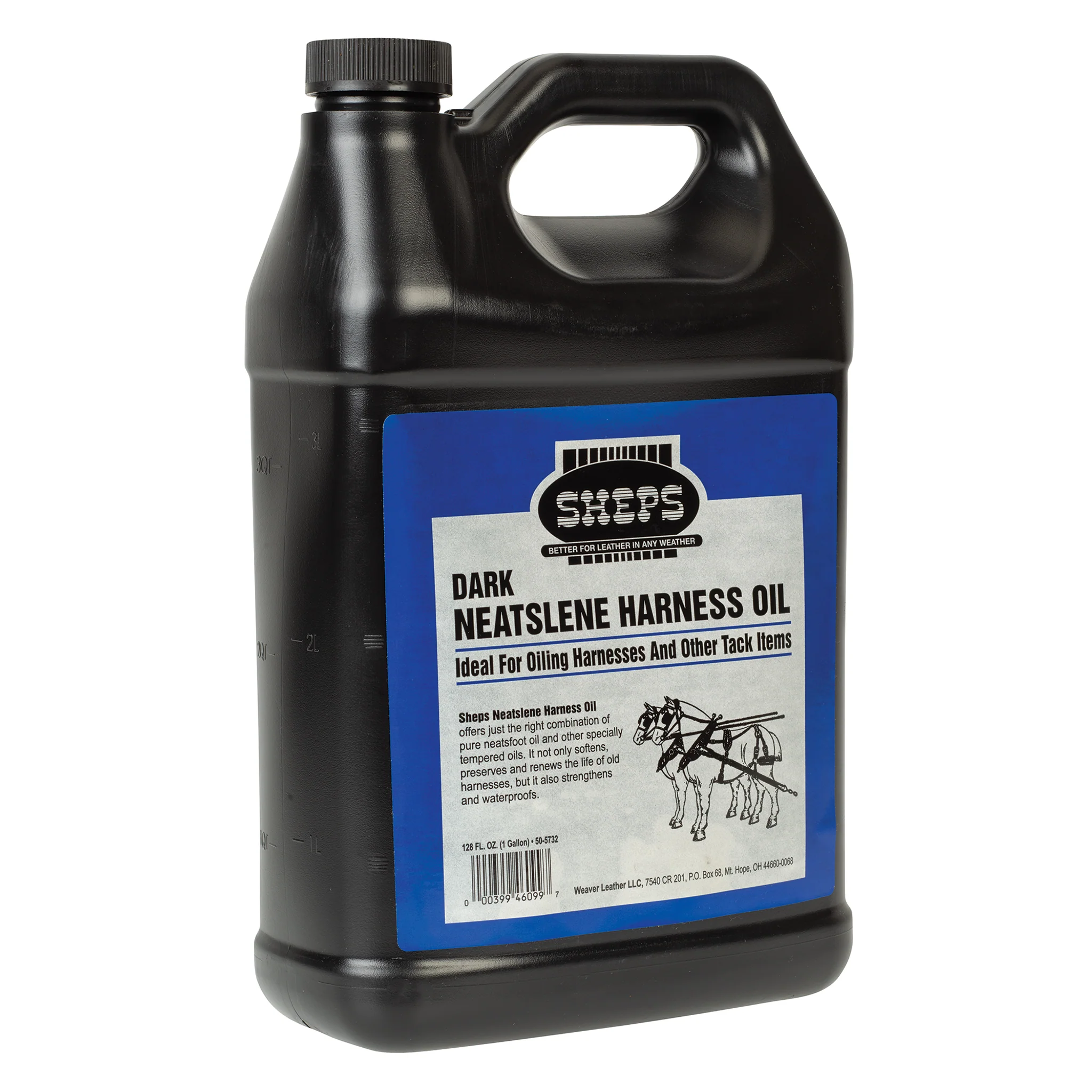 ShepsÂ® Dark Neatslene Harness Oil, Gallon